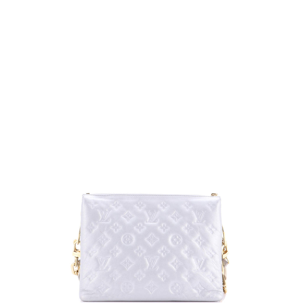 Coussin Bag Monogram Embossed Lambskin PM