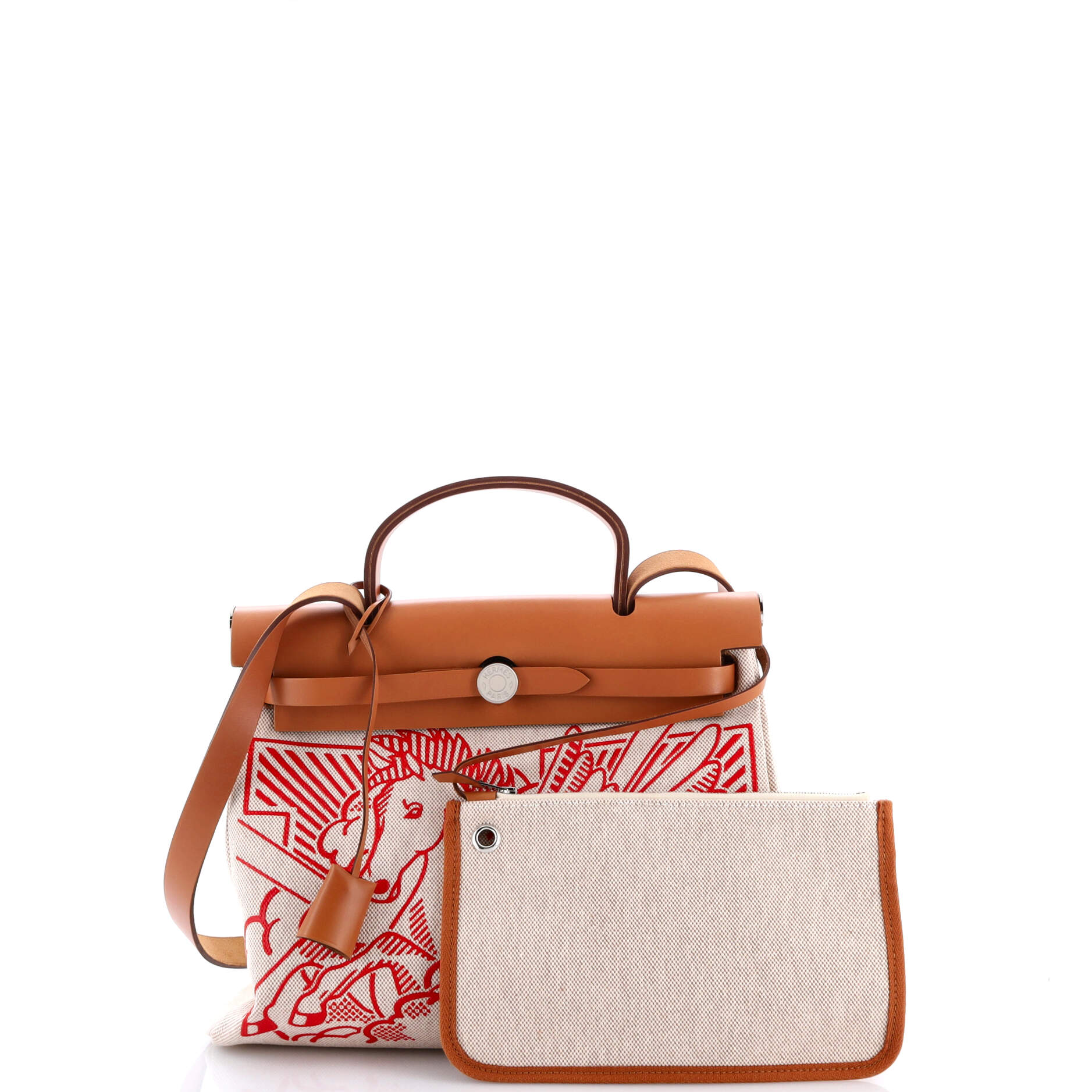 Herbag Zip Pegase Pop Toile and Leather 31