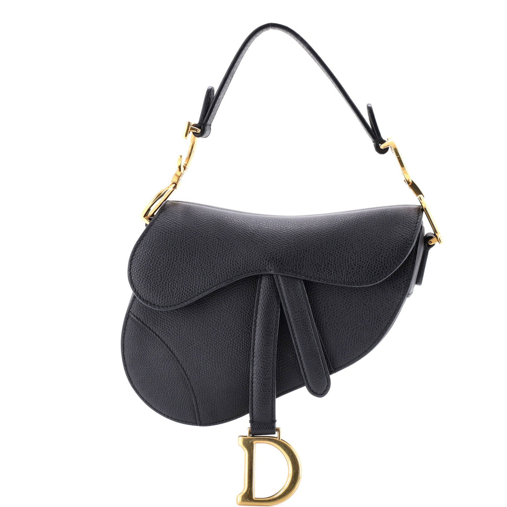 Saddle Handbag Leather Mini