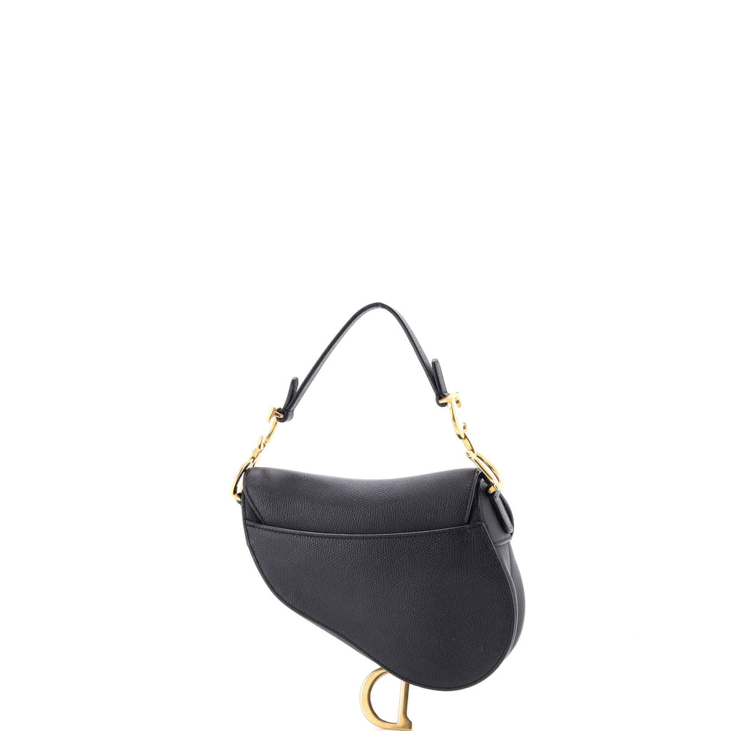 Saddle Handbag Leather Mini
