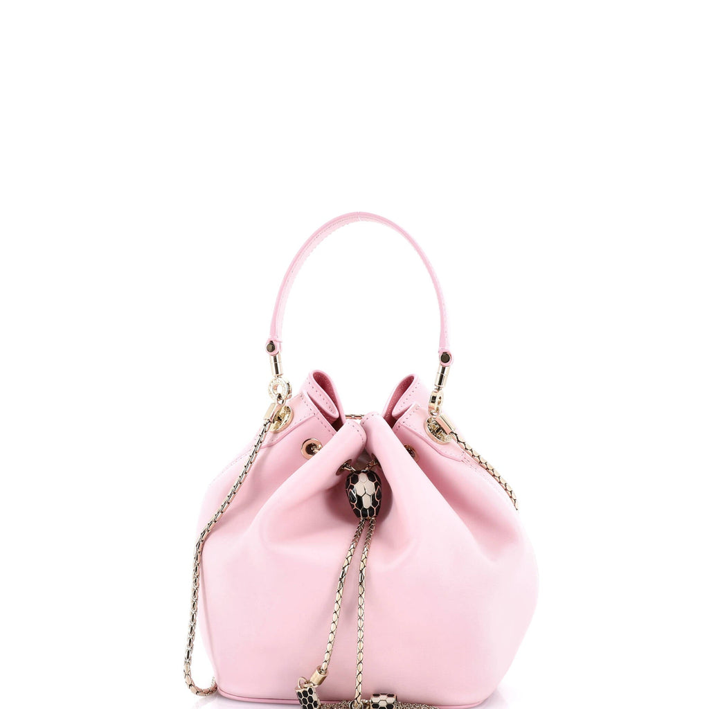 Serpenti Forever Bucket Bag Leather