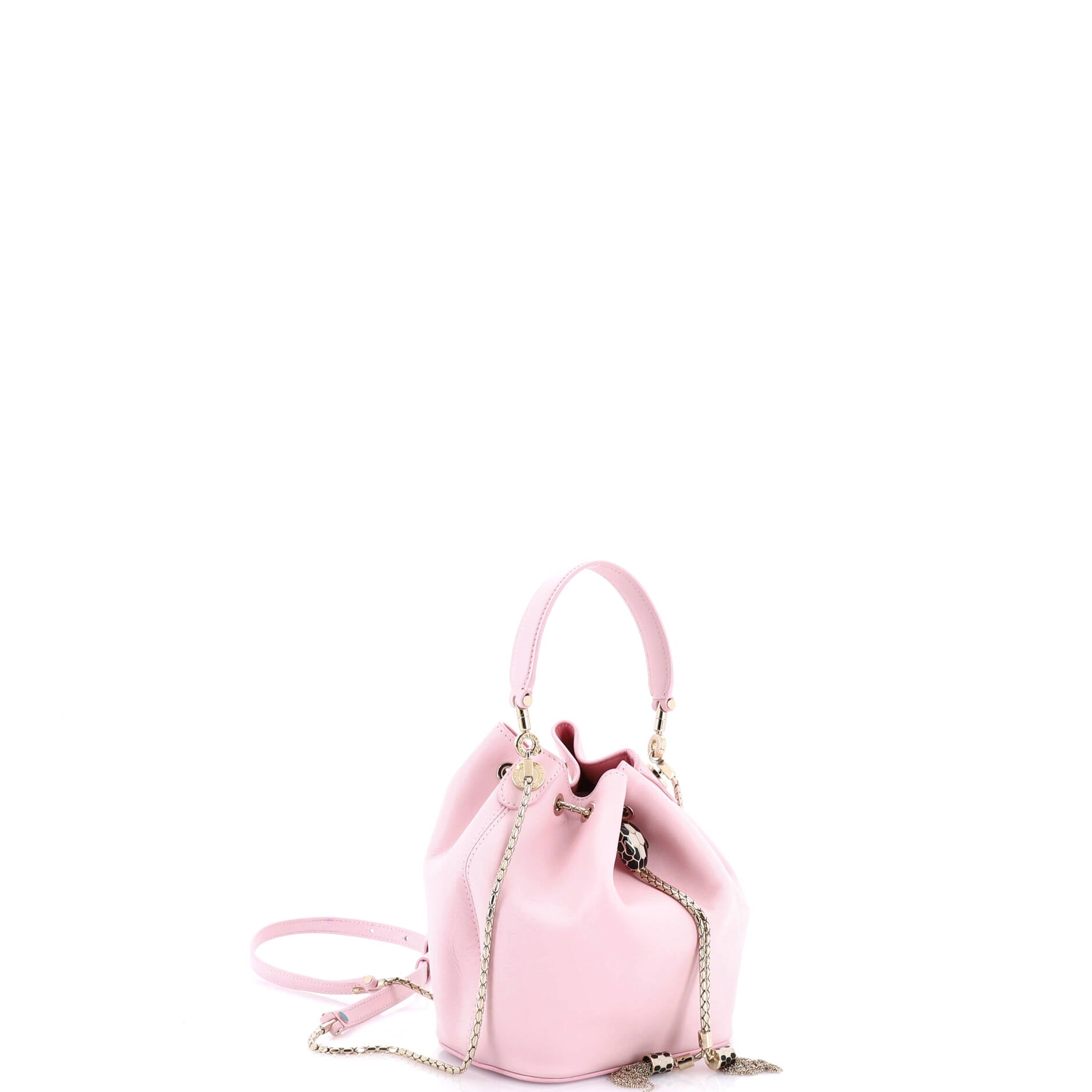 Serpenti Forever Bucket Bag Leather