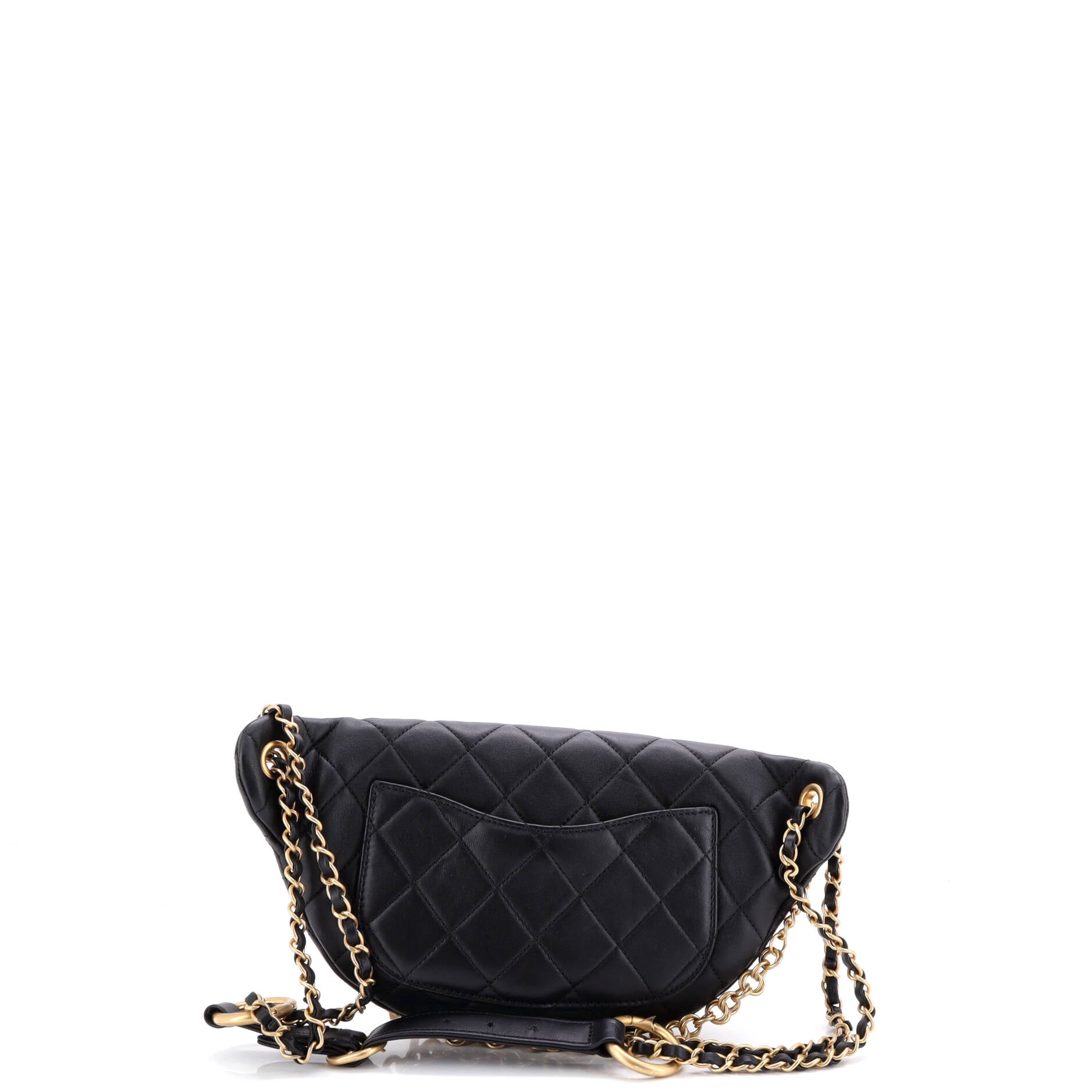 All About Chains Waist Bag Quilted Lambskin