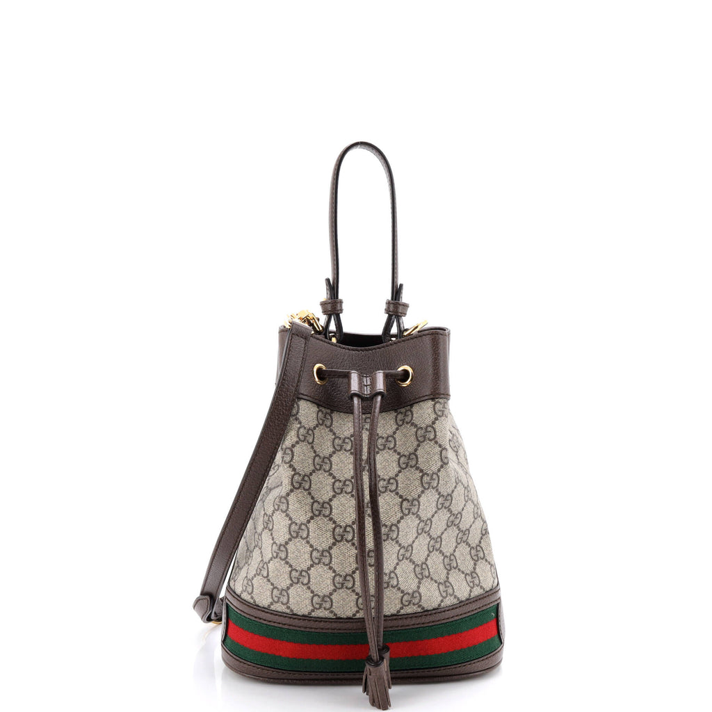 Ophidia Bucket Bag GG Coated Canvas Small