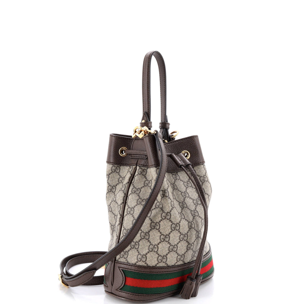 Ophidia Bucket Bag GG Coated Canvas Small