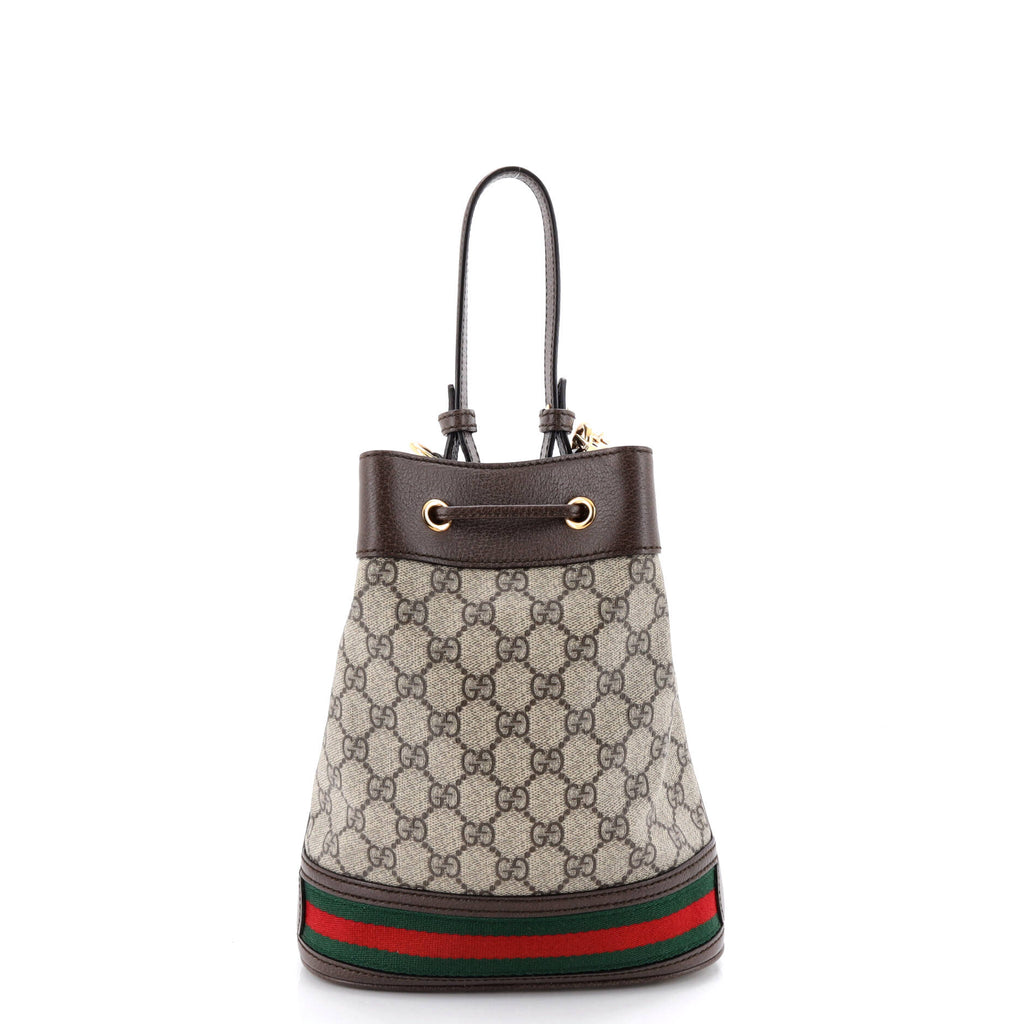 Ophidia Bucket Bag GG Coated Canvas Small