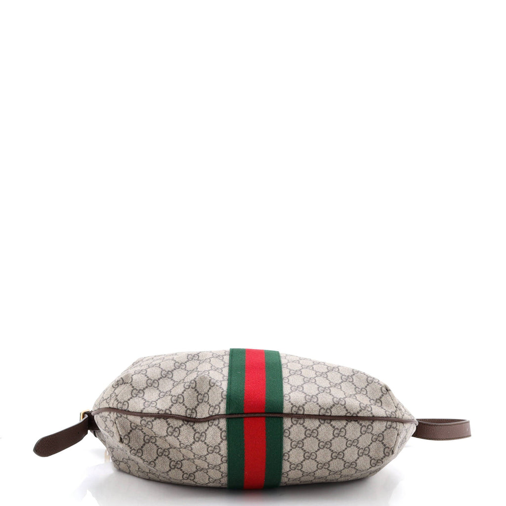 Ophidia Half Moon Hobo GG Coated Canvas Large