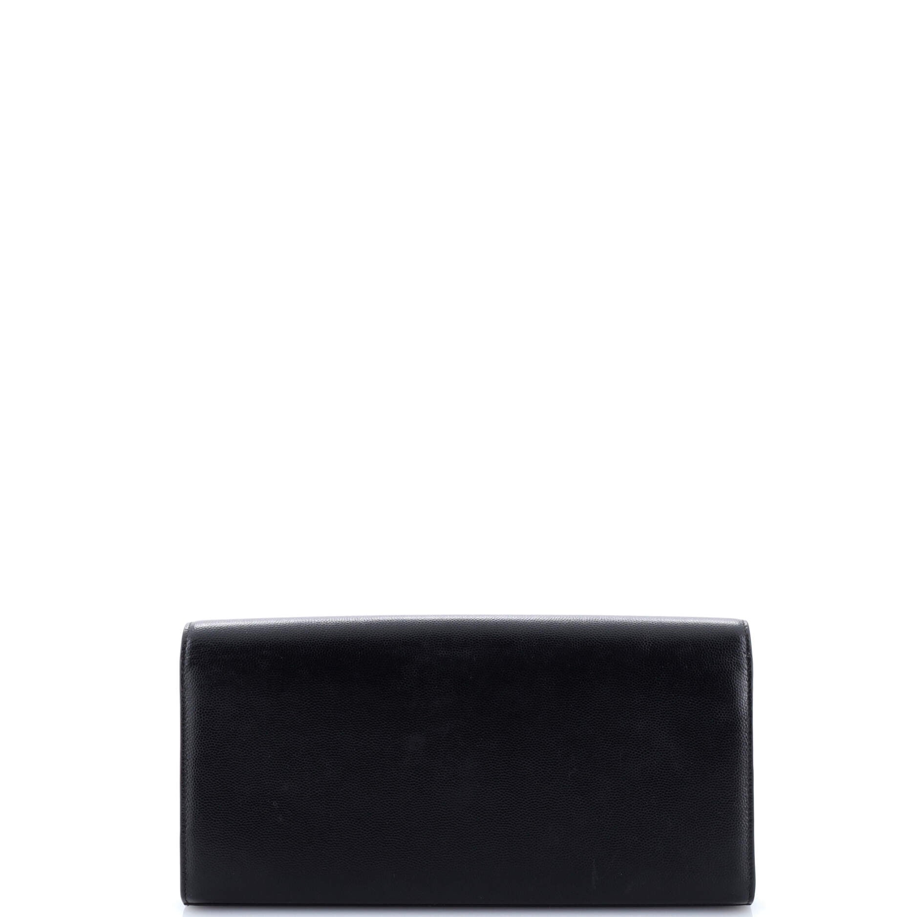 Classic Monogram Clutch Leather Long