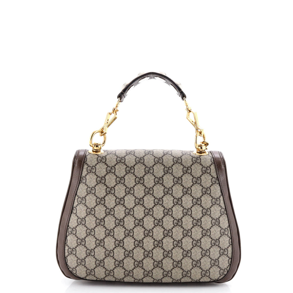 Blondie NM Top Handle Bag GG Coated Canvas Medium
