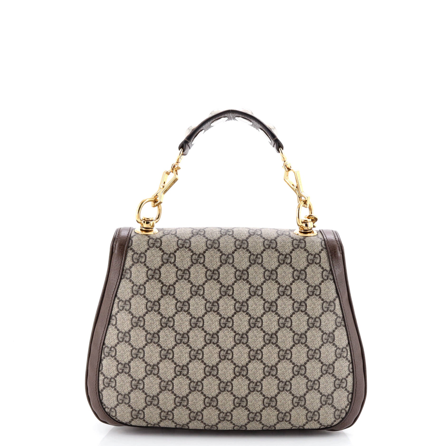 Blondie NM Top Handle Bag GG Coated Canvas Medium