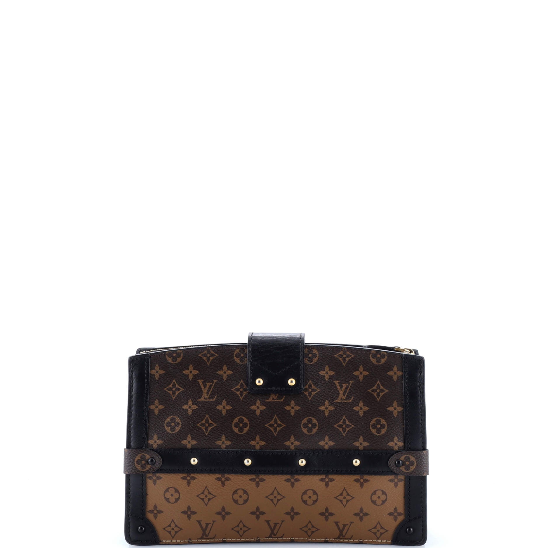 Trunk Clutch Reverse Monogram Canvas