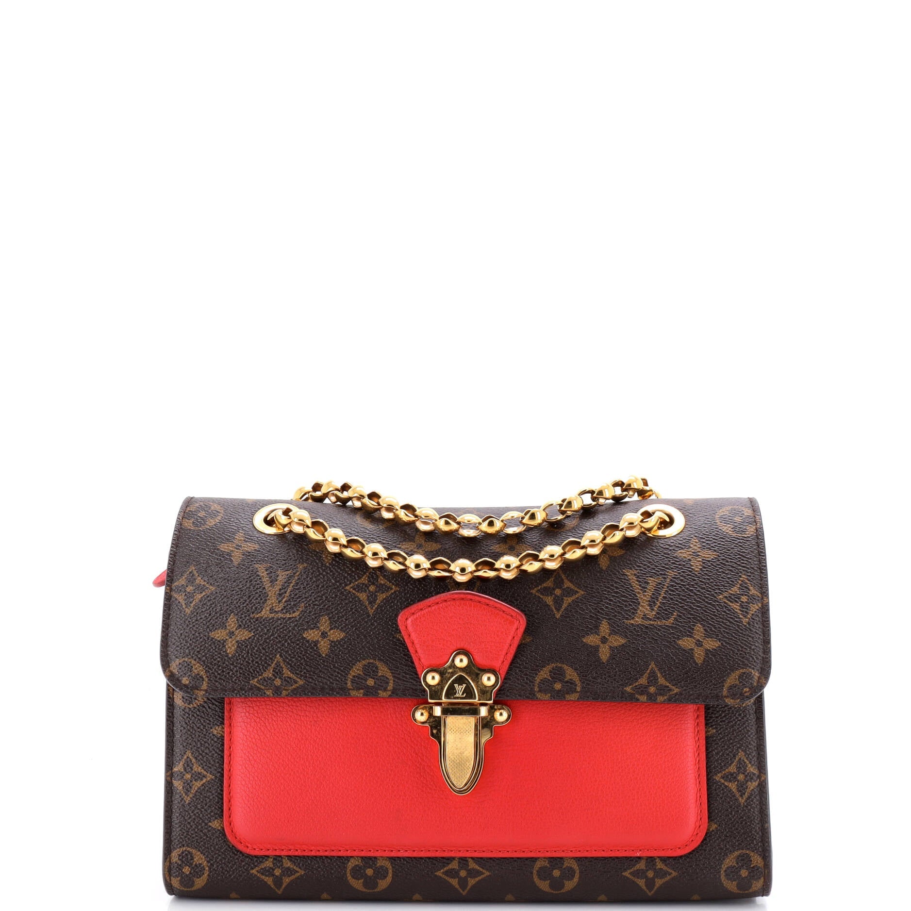 Victoire Handbag Monogram Canvas and Leather