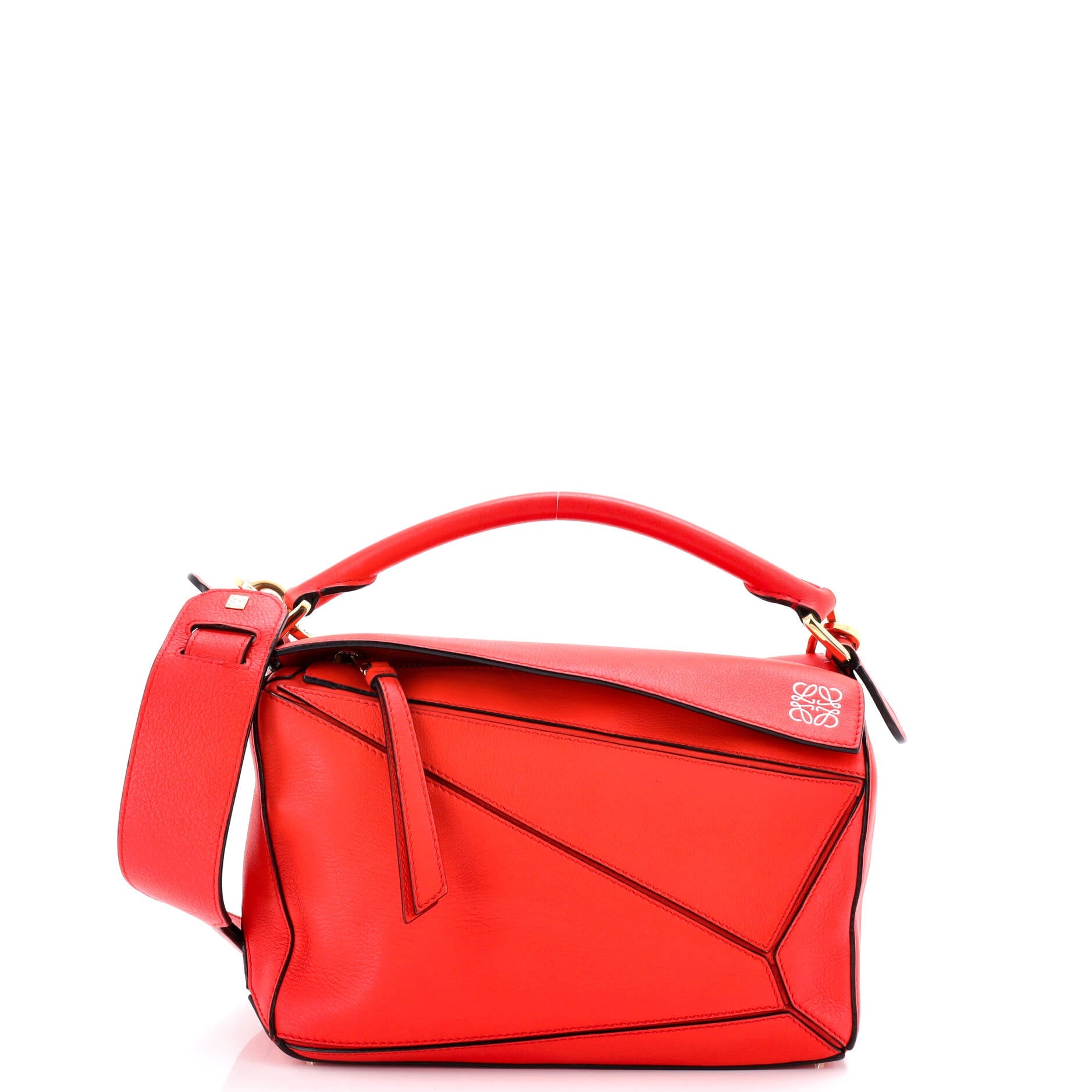 Puzzle Bag Leather Small