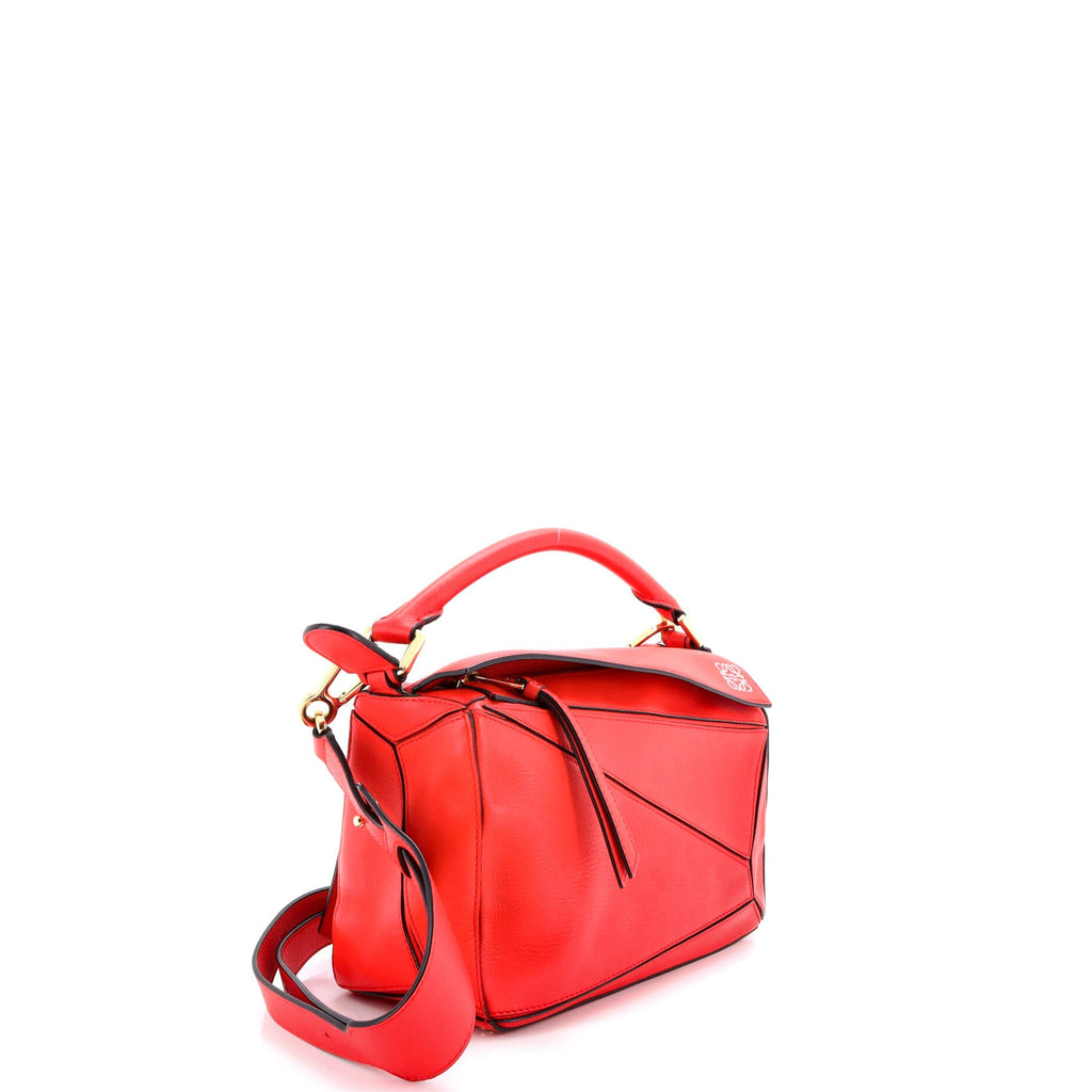 Puzzle Bag Leather Small