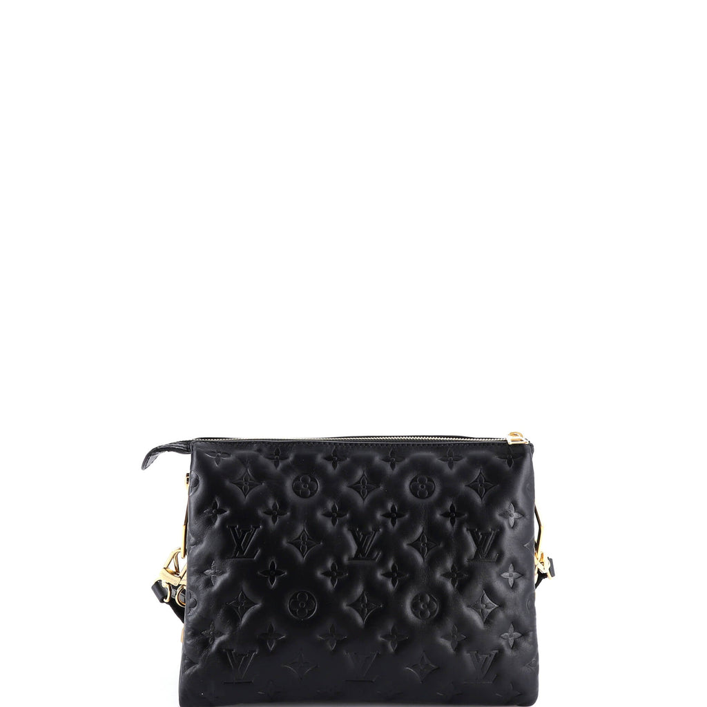 Coussin Bag Monogram Embossed Lambskin PM