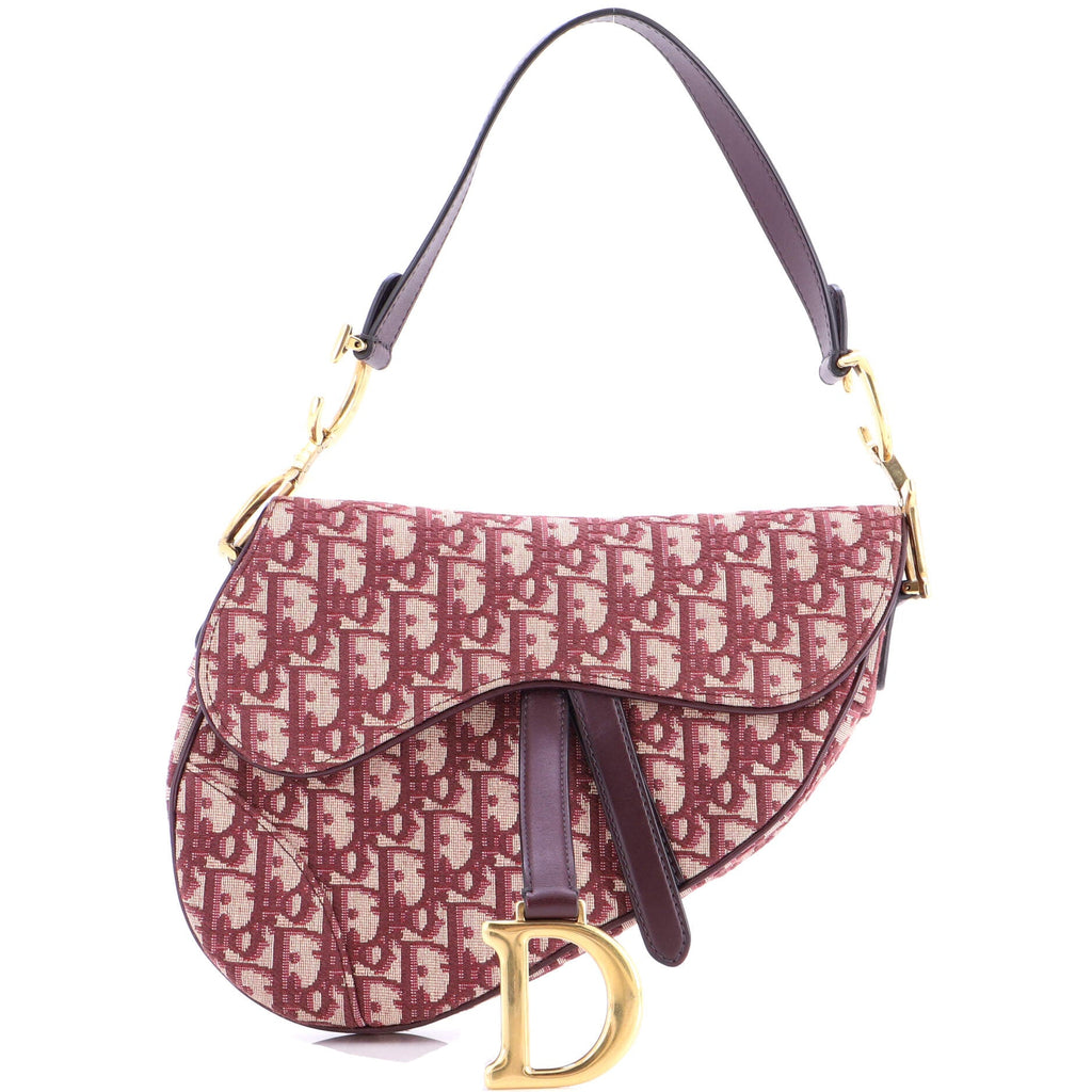 Saddle Handbag Oblique Canvas Medium