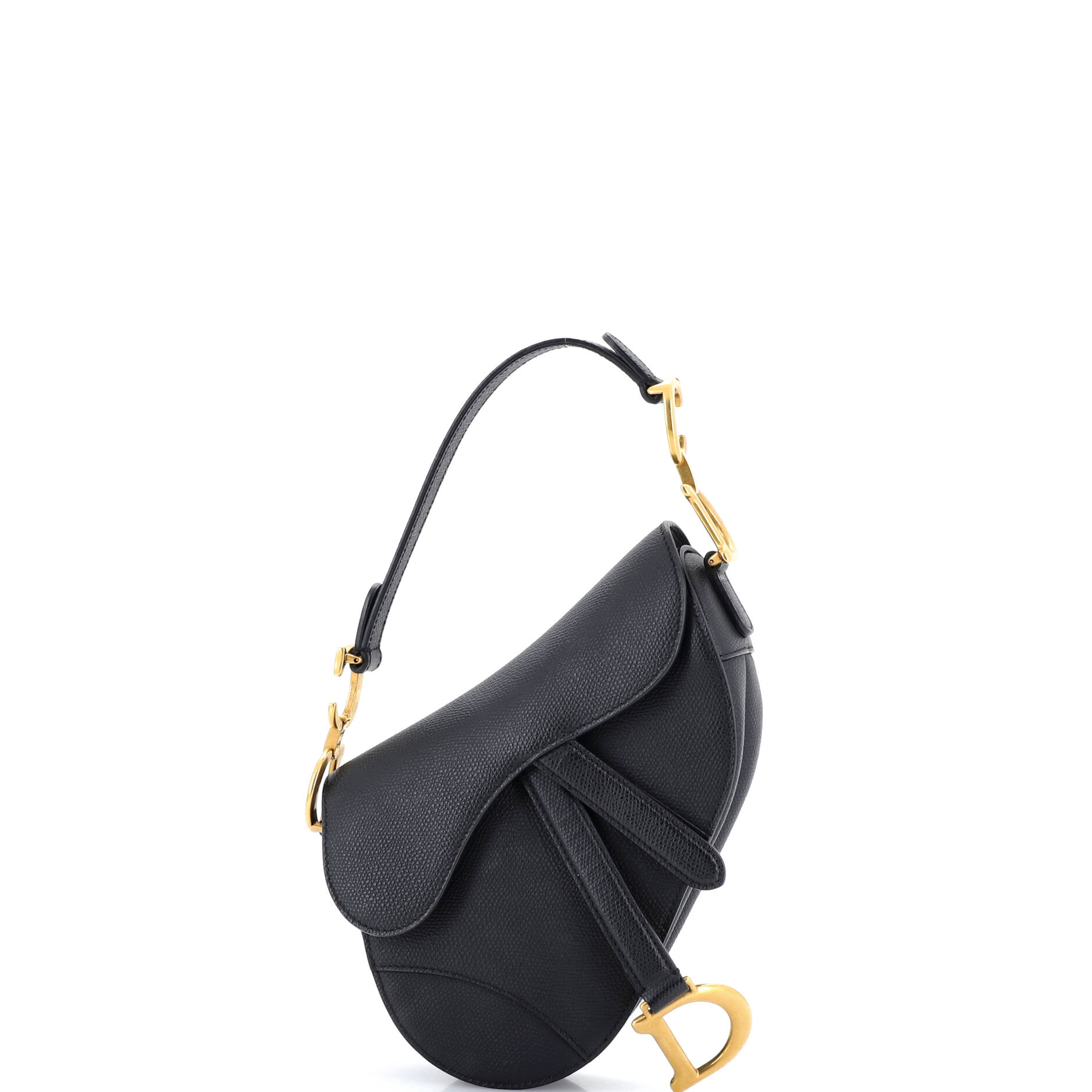 Saddle Handbag Leather Mini