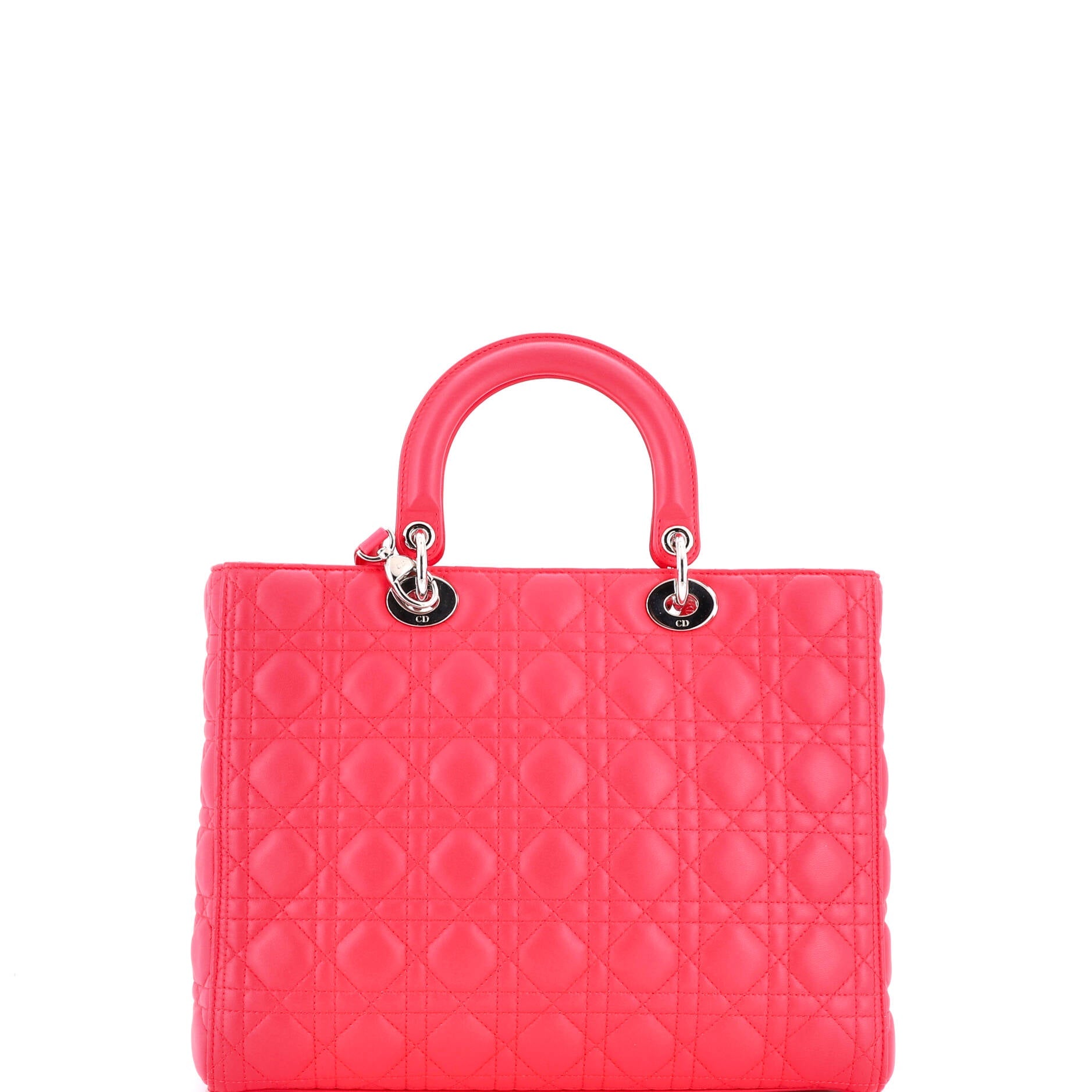 Lady Dior Bag Cannage Quilt Lambskin Large