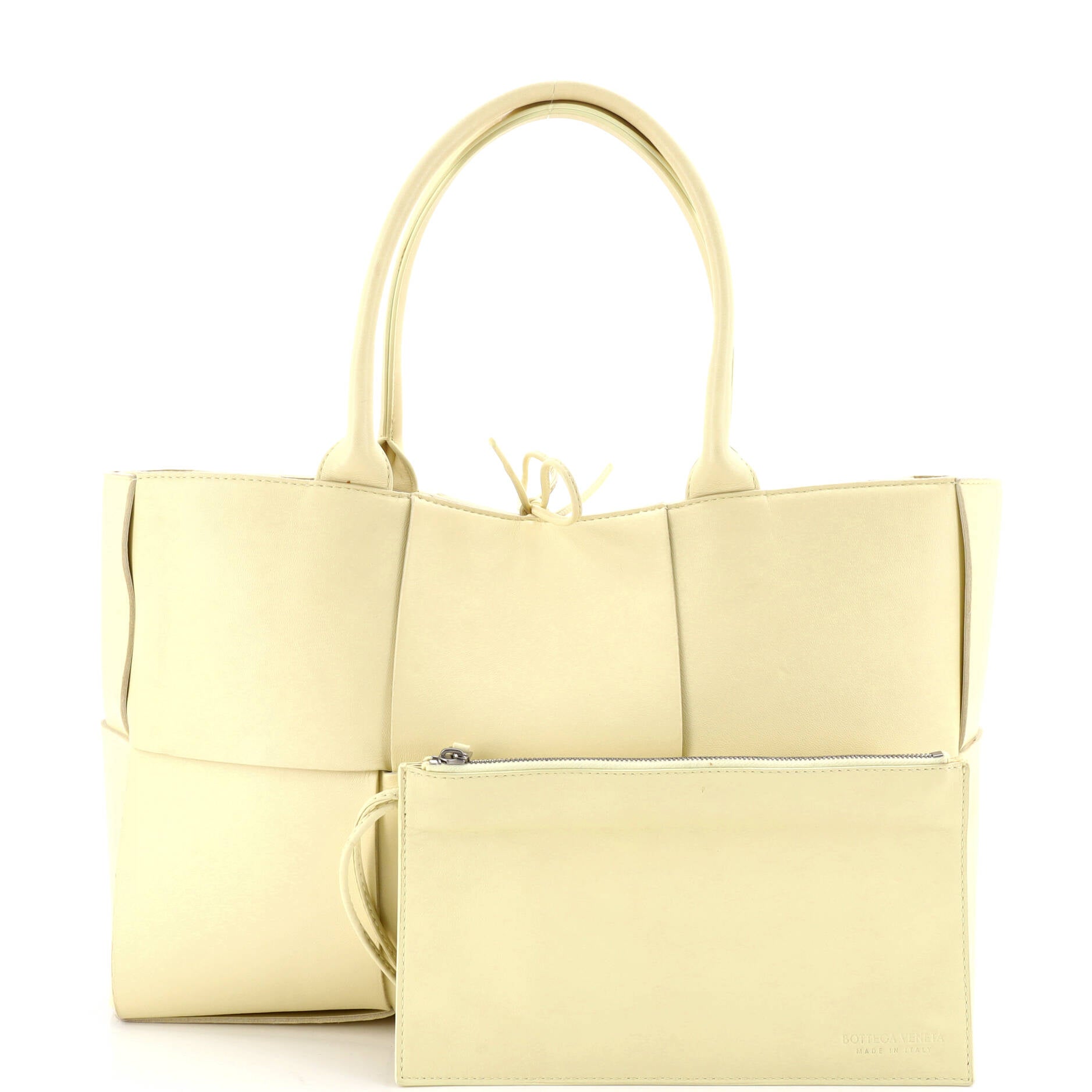 Arco Tote Maxi Intrecciato Leather Medium