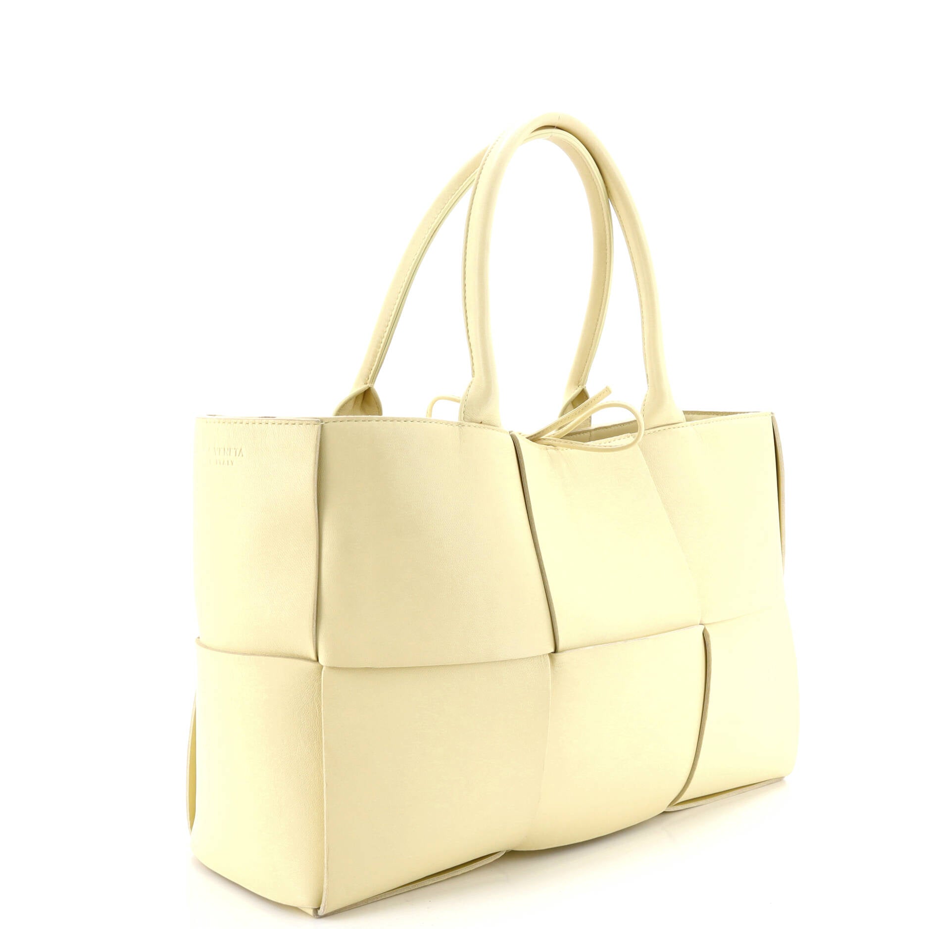 Arco Tote Maxi Intrecciato Leather Medium