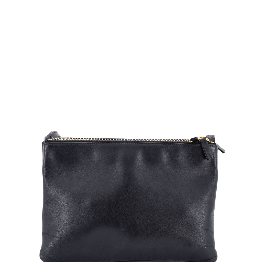 Trio Crossbody Bag Leather Large