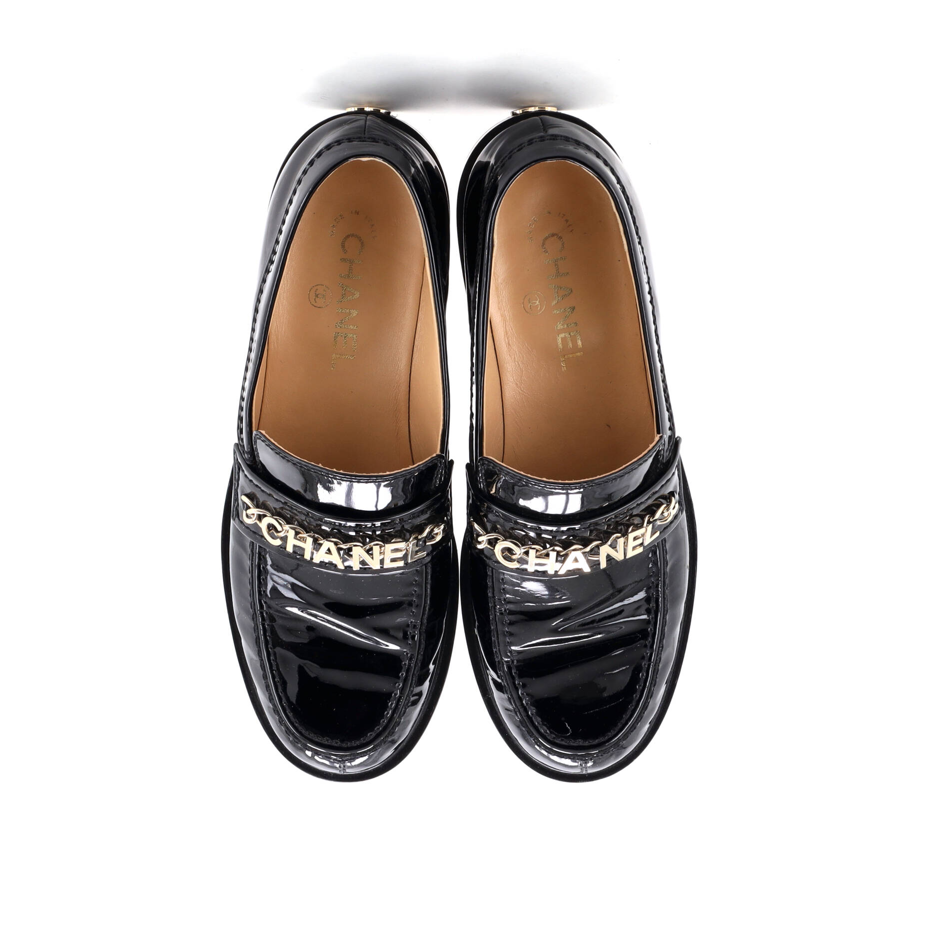 Women's Logo Loafers Patent
