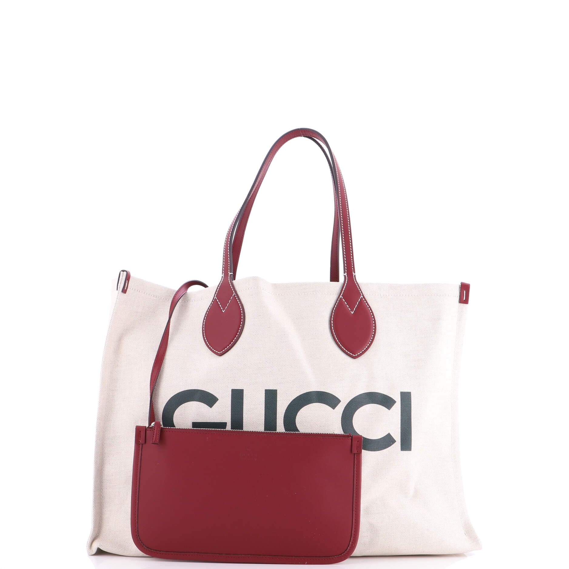 Logo Shopper Tote Printed Canvas Medium