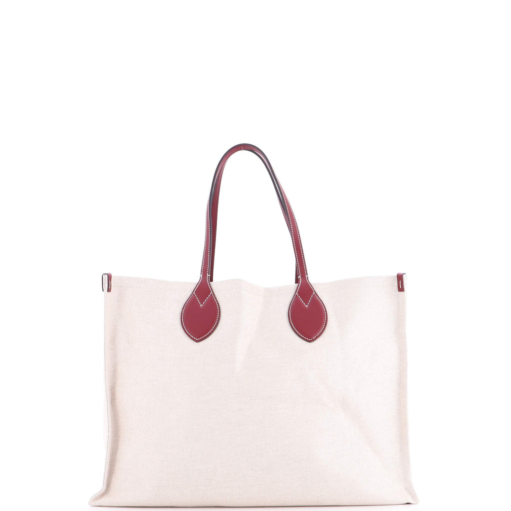 Logo Shopper Tote Printed Canvas Medium