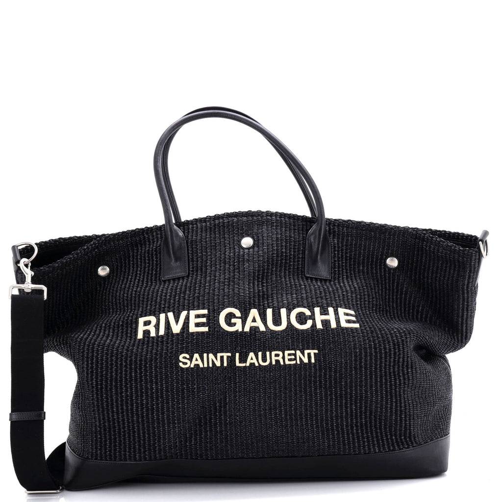 Rive Gauche Shopper Tote Raffia Large