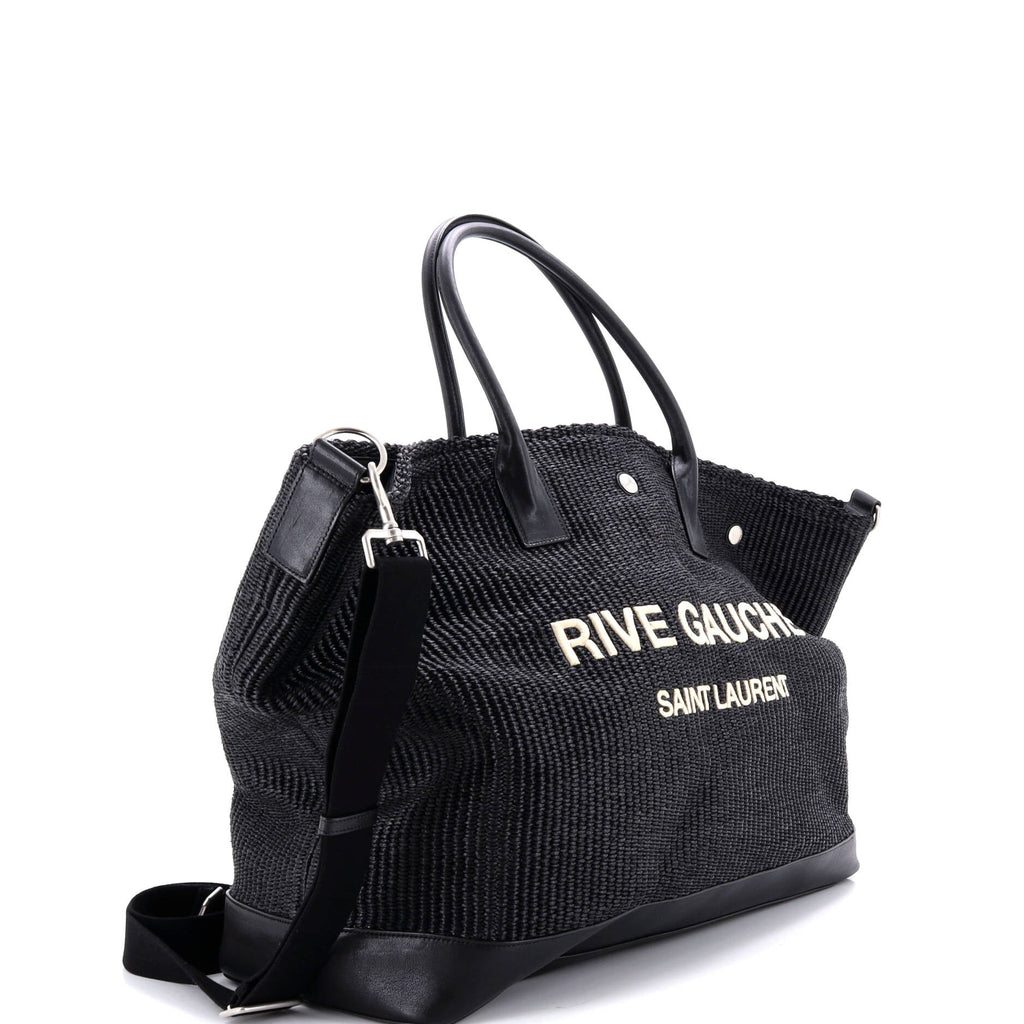 Rive Gauche Shopper Tote Raffia Large