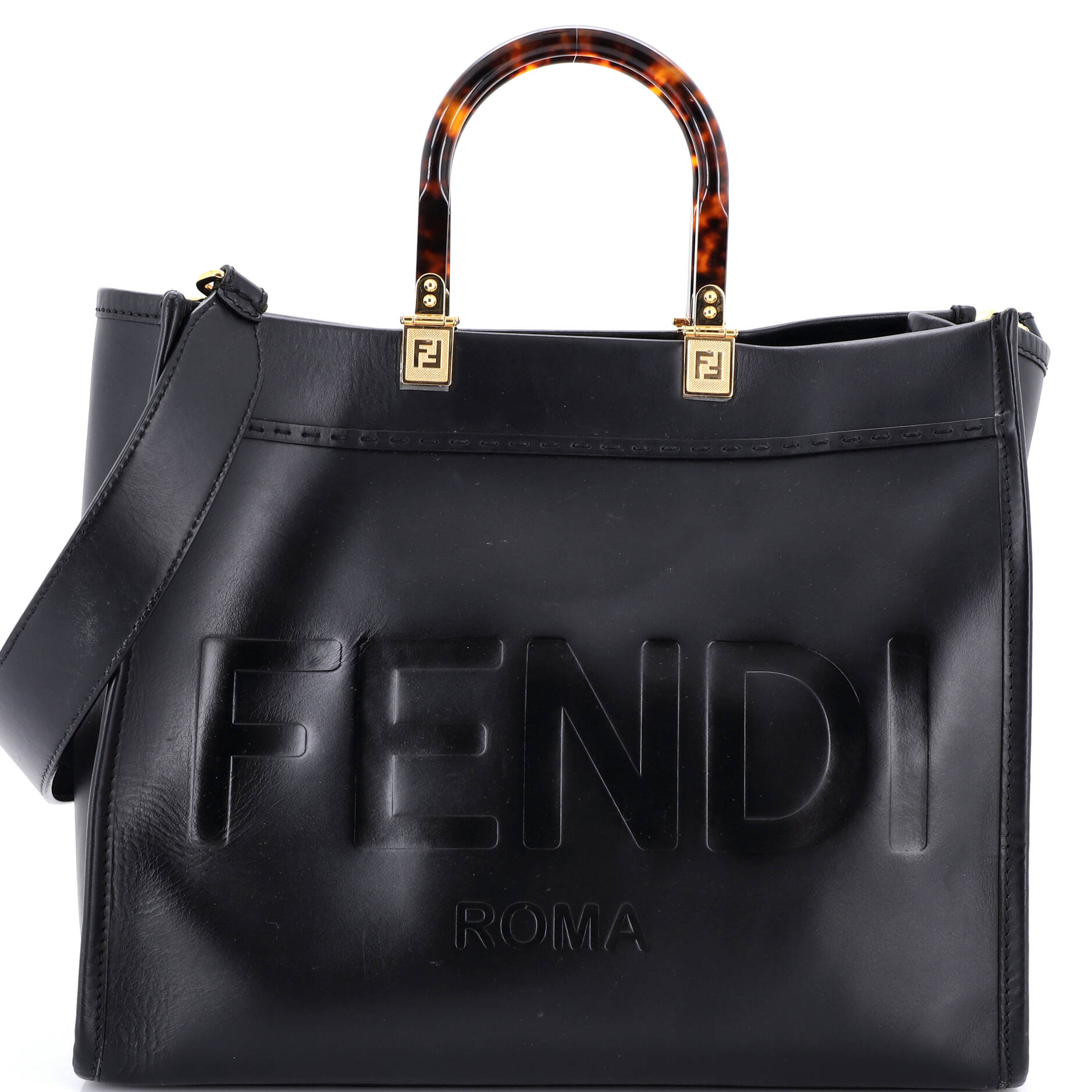 Sunshine Shopper Tote Leather Medium