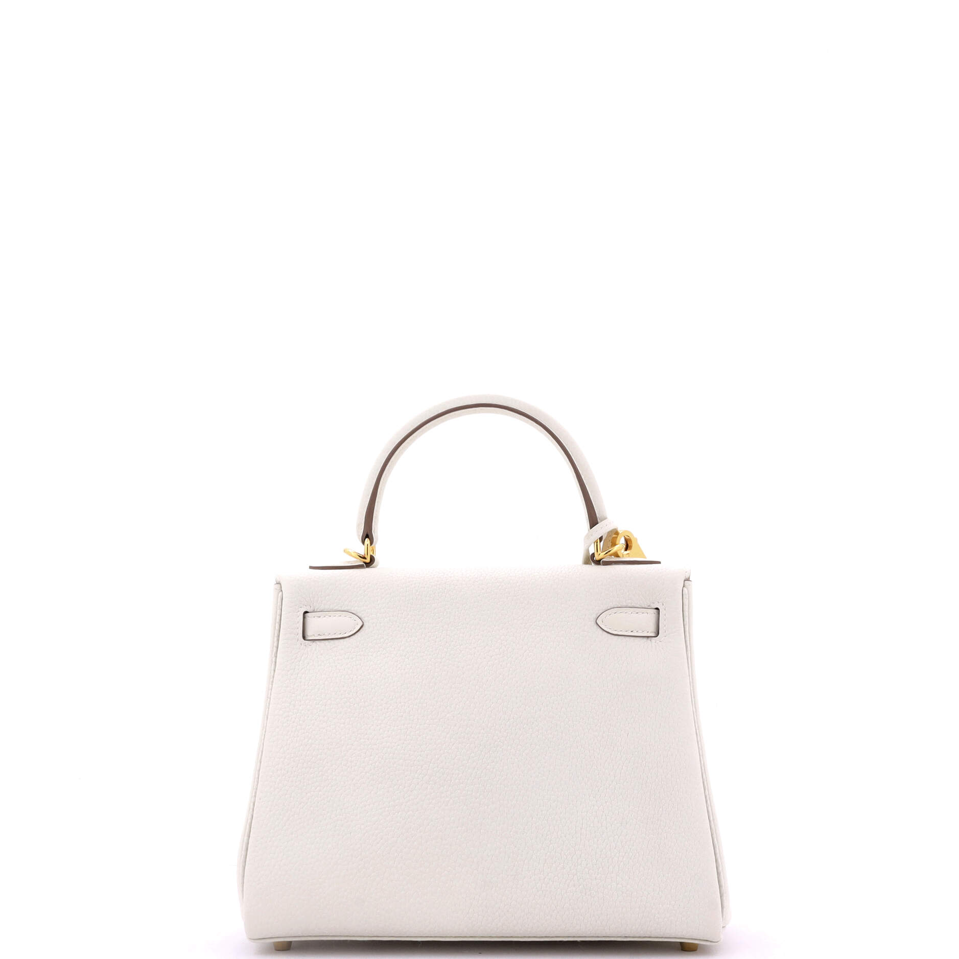 Kelly Handbag Light Togo with Gold Hardware 25