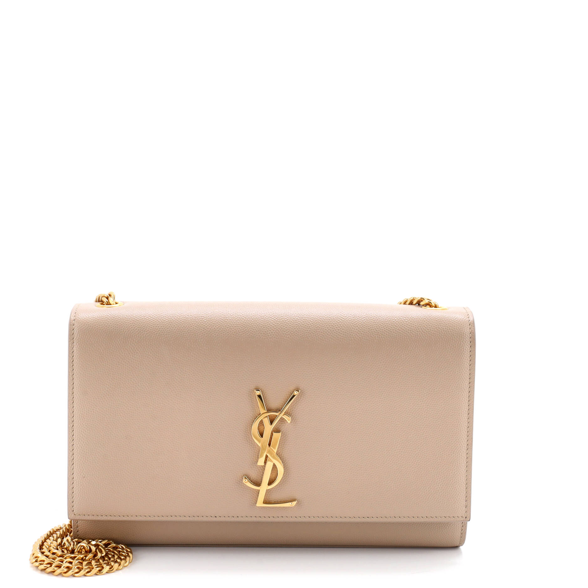 Classic Monogram Crossbody Bag Grainy Leather Medium