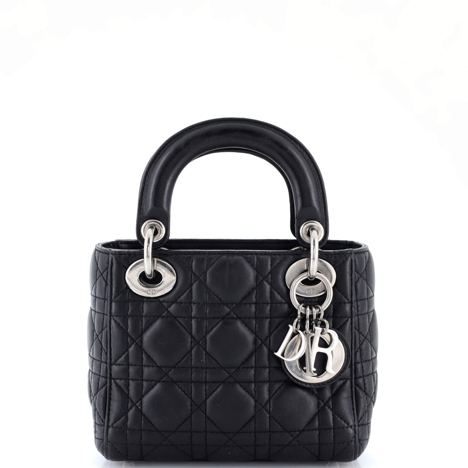 Lady Dior Bag Cannage Quilt Lambskin Mini