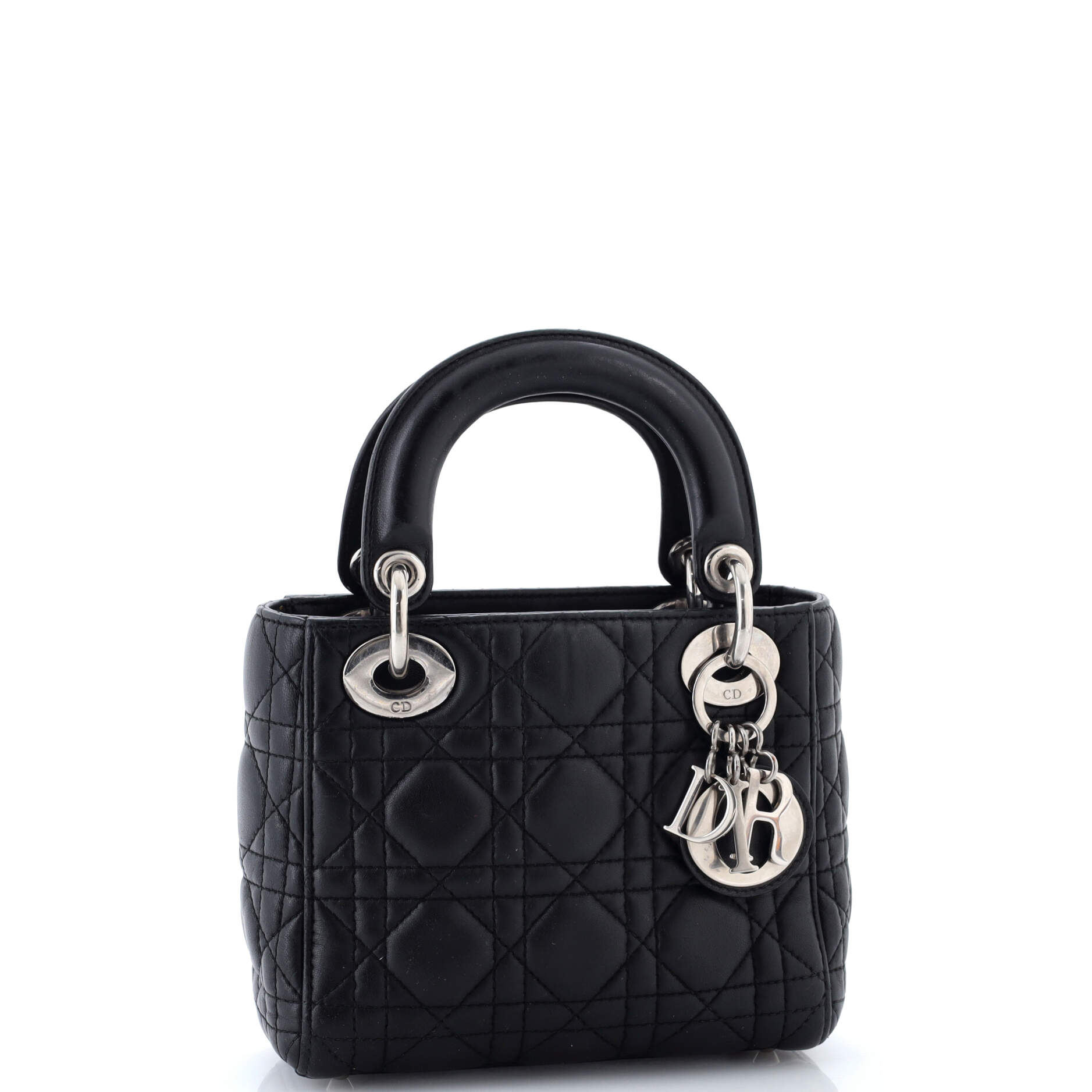 Lady Dior Bag Cannage Quilt Lambskin Mini