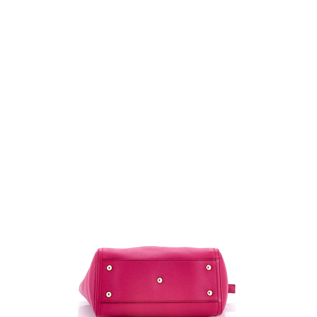 Soho Convertible Top Handle Bag Leather Small