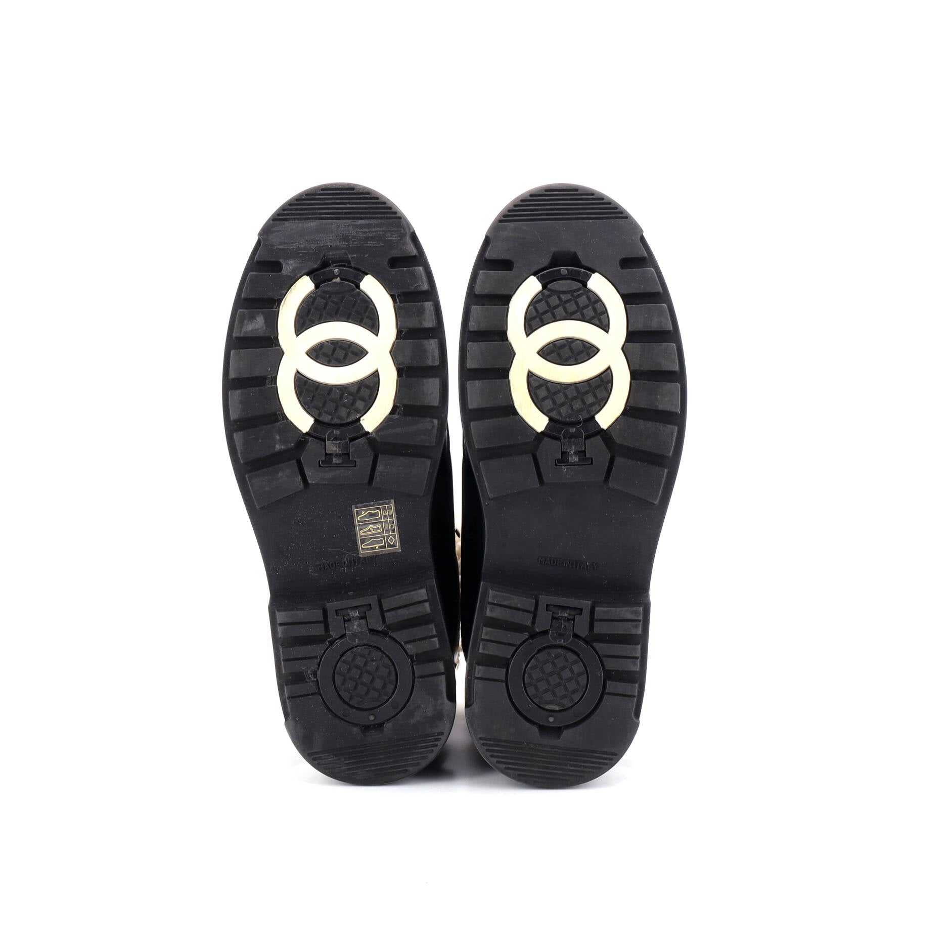 Women's CC Lace-Up Winter Boots Leather and Shearling