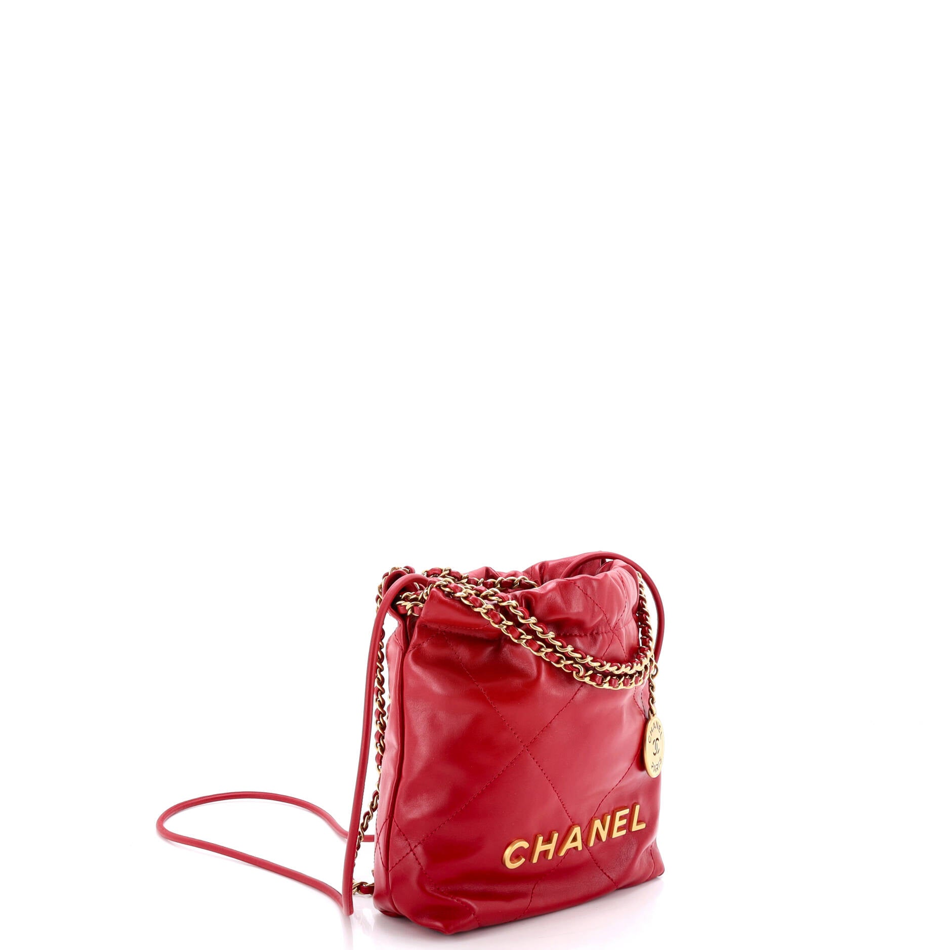 22 Chain Hobo Quilted Calfskin Mini