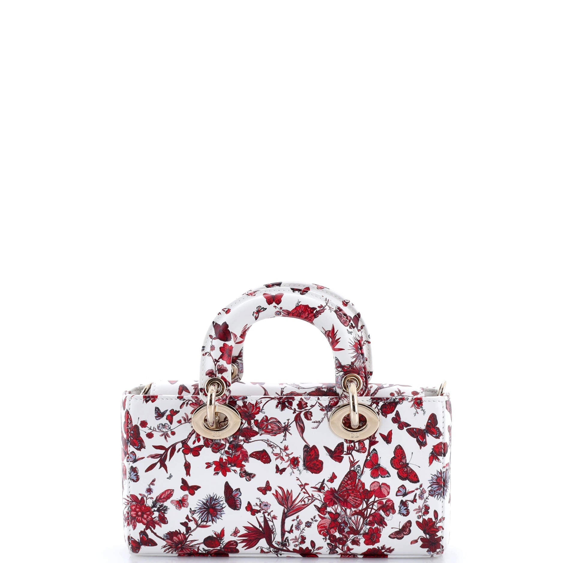 Lady D-Joy Bag Printed Leather Small