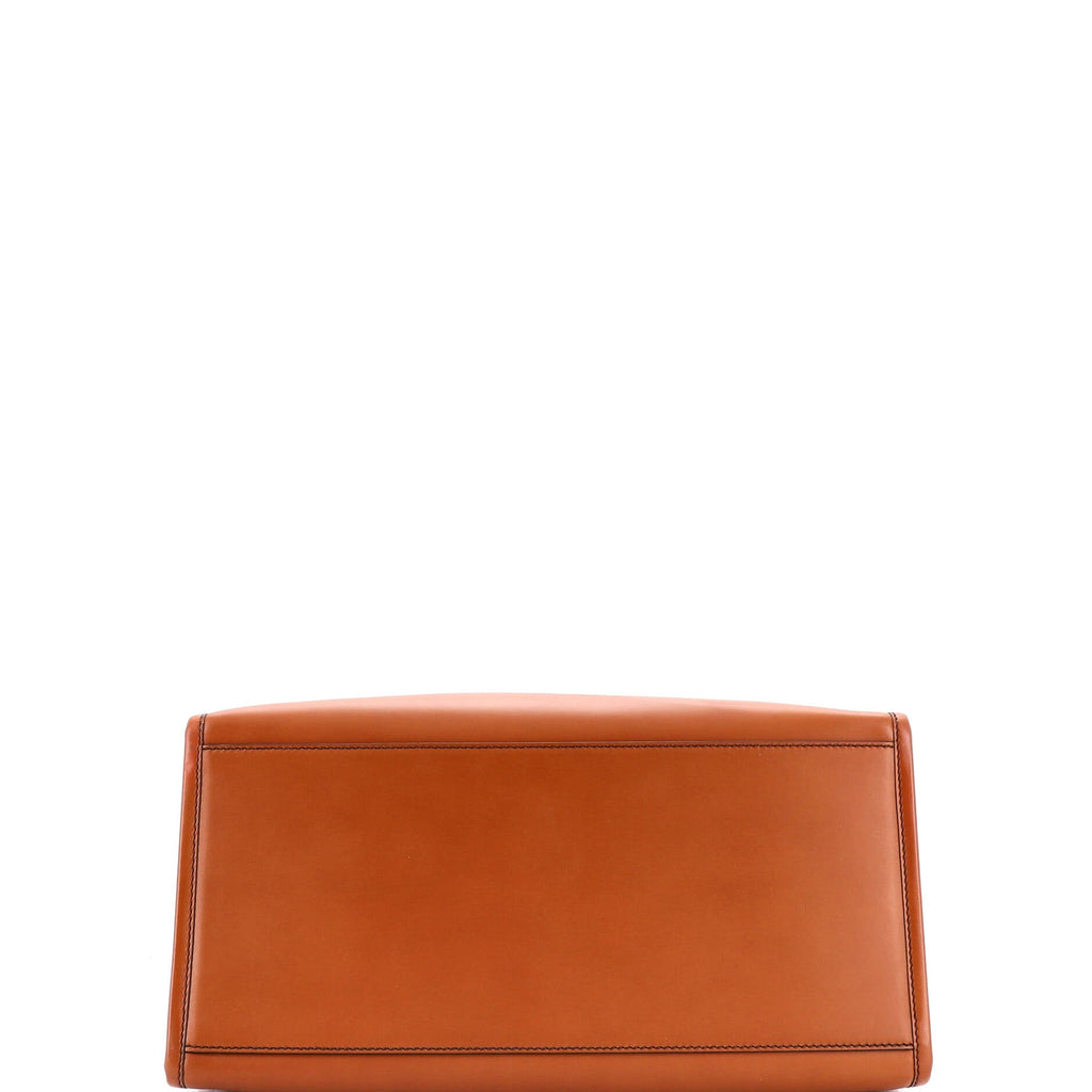 Sunshine Shopper Tote Leather Large