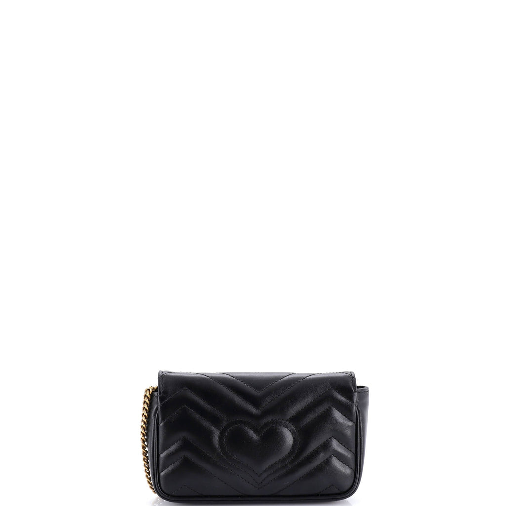 GG Marmont Flap Bag Matelasse Leather Super Mini