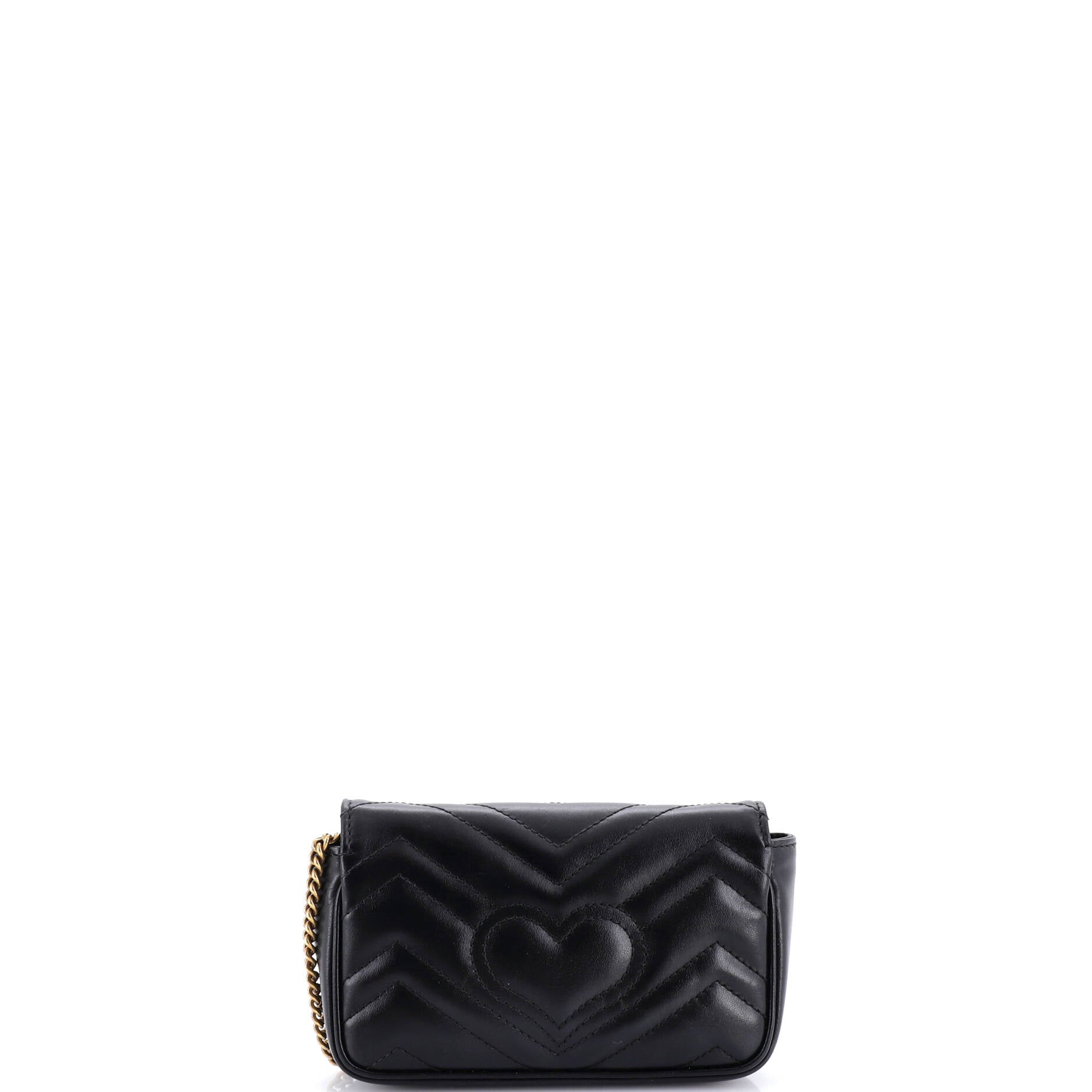 GG Marmont Flap Bag Matelasse Leather Super Mini