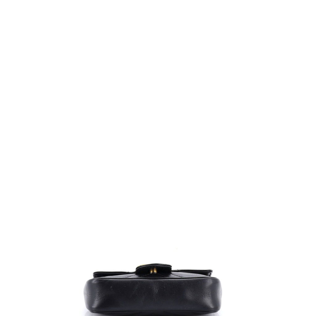 GG Marmont Flap Bag Matelasse Leather Super Mini