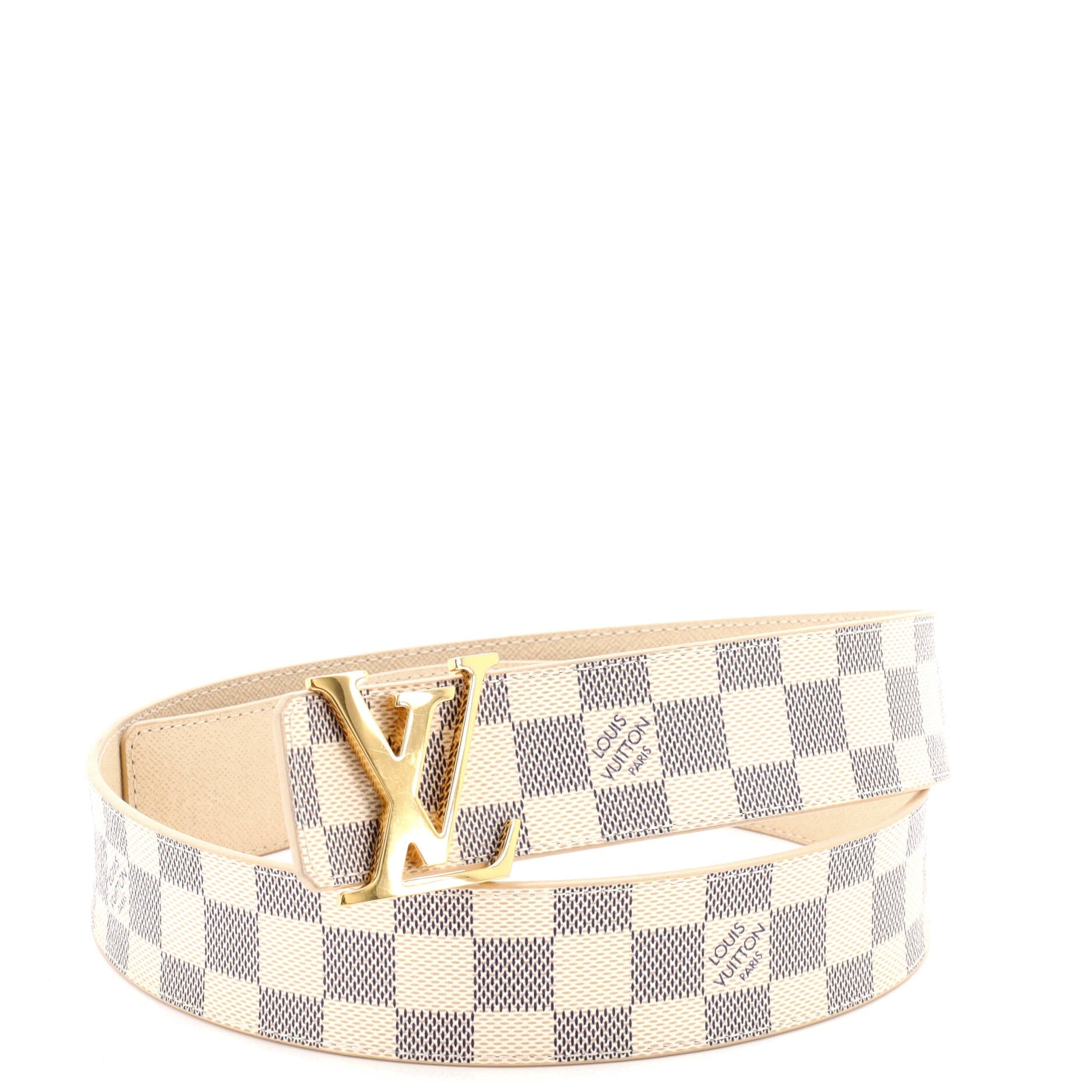 LV Initiales Belt Damier Wide