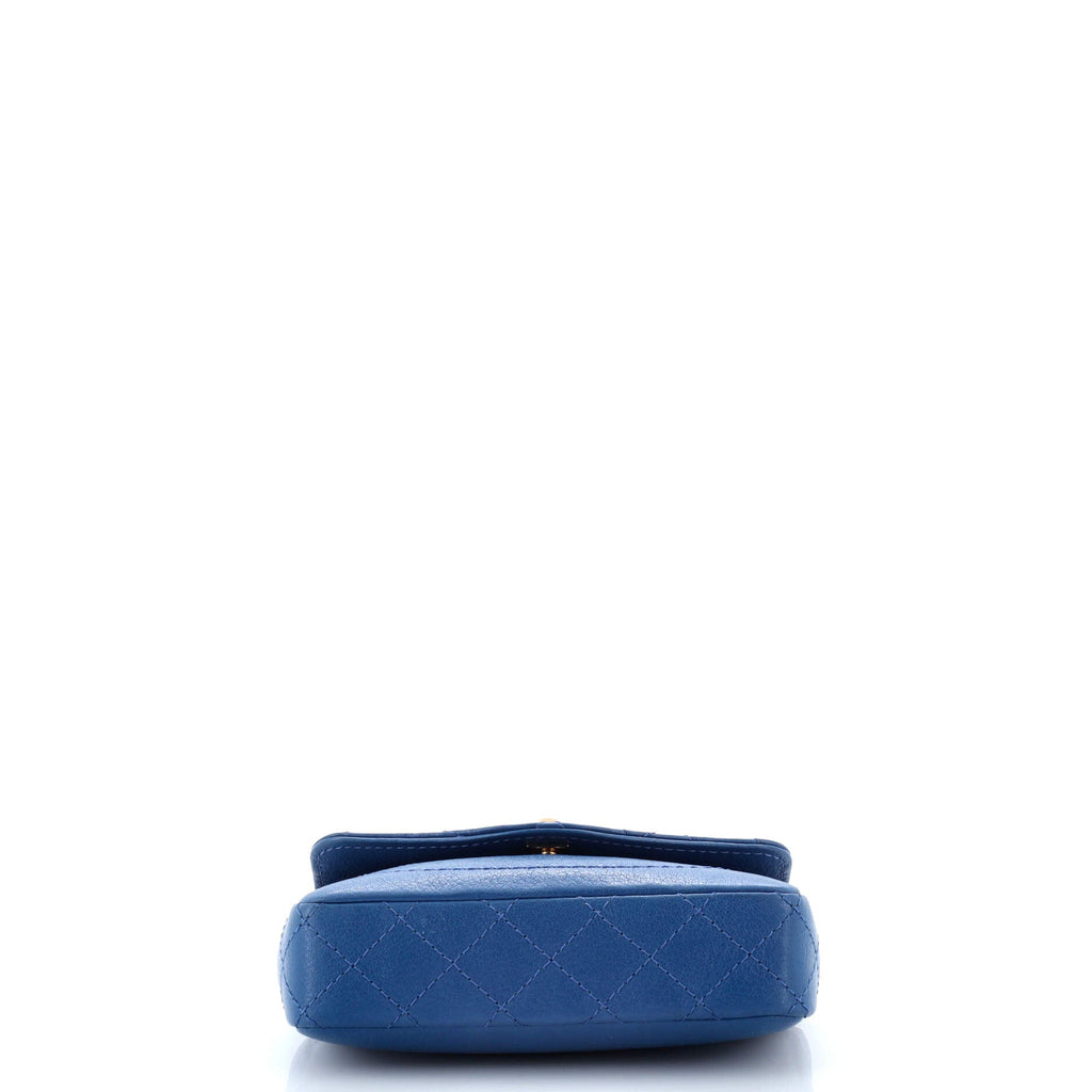 Coco Curve Envelope Flap Bag Quilted Goatskin Mini
