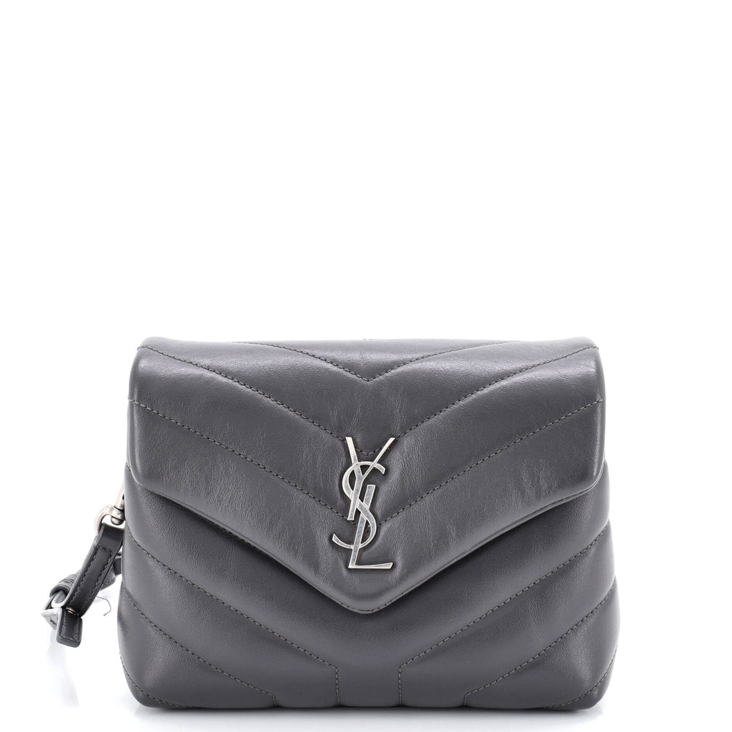 Loulou Shoulder Bag Matelasse Chevron Leather Toy