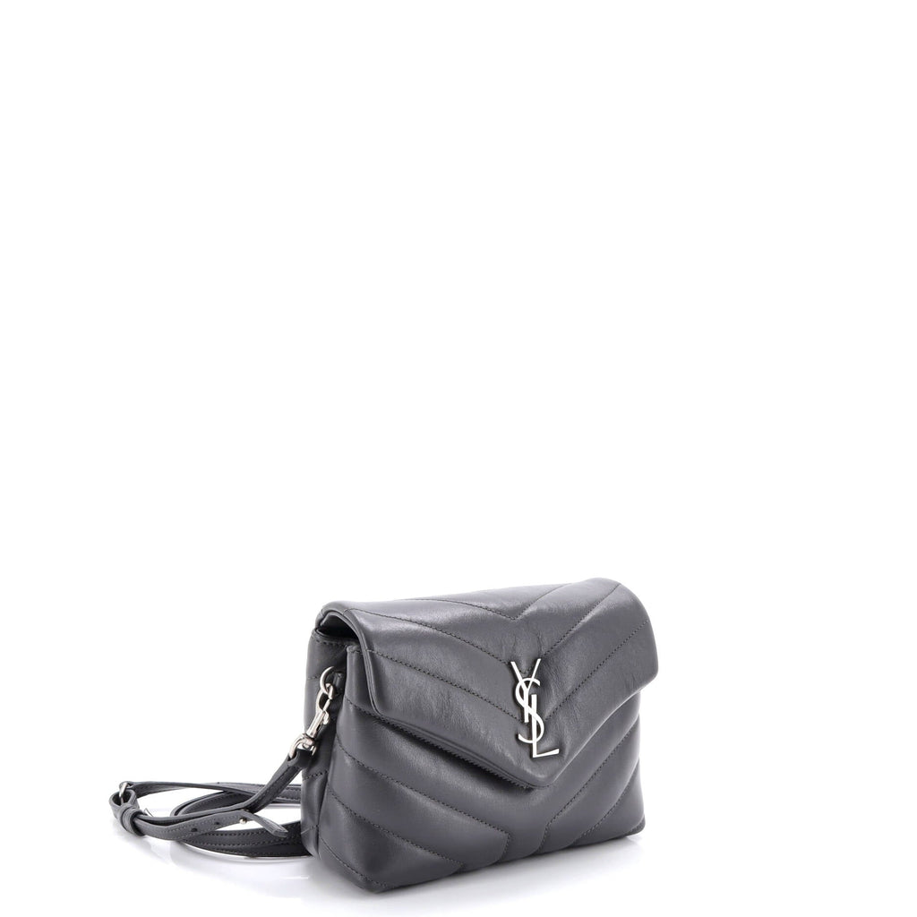 Loulou Shoulder Bag Matelasse Chevron Leather Toy