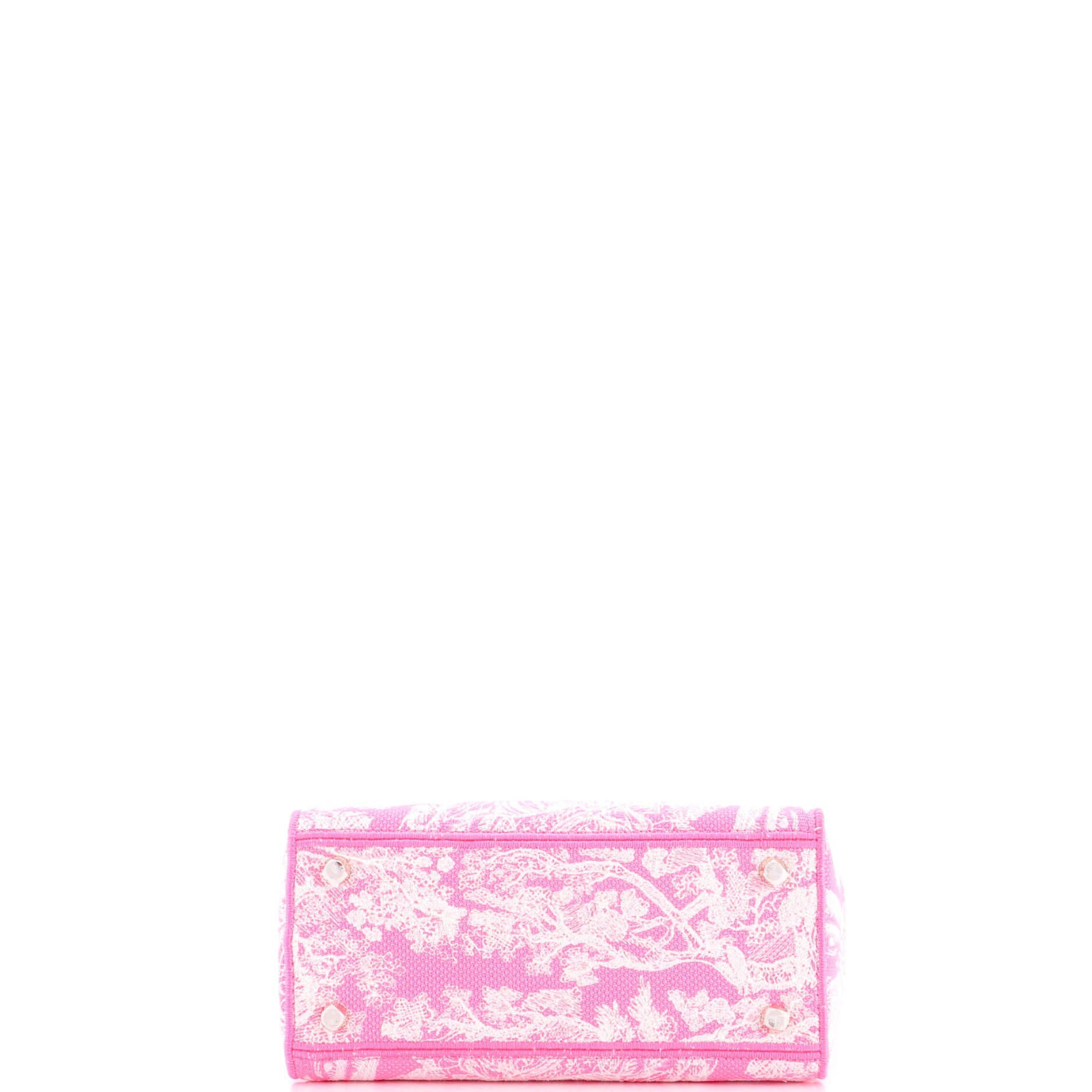 Toile de Jouy Lady D-Lite Bag Embroidered Canvas