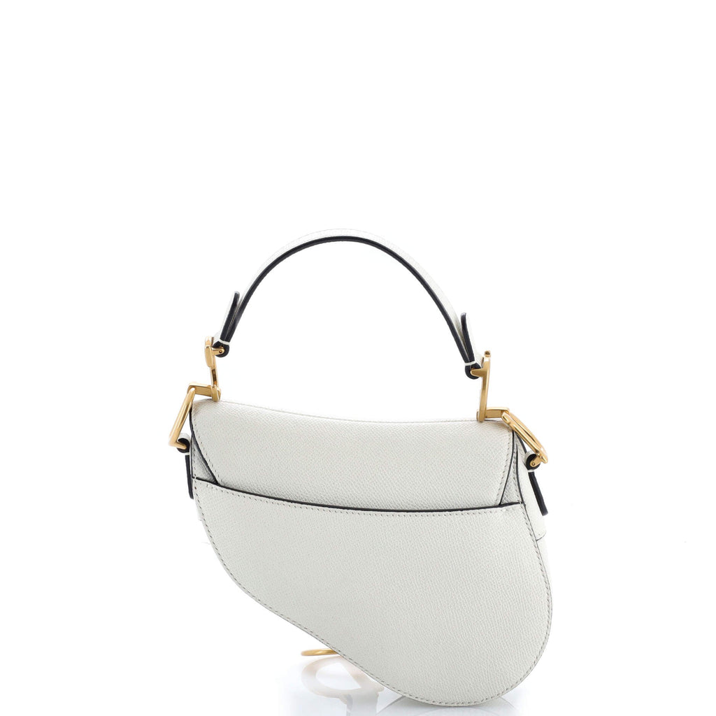 Saddle Handbag Leather Mini