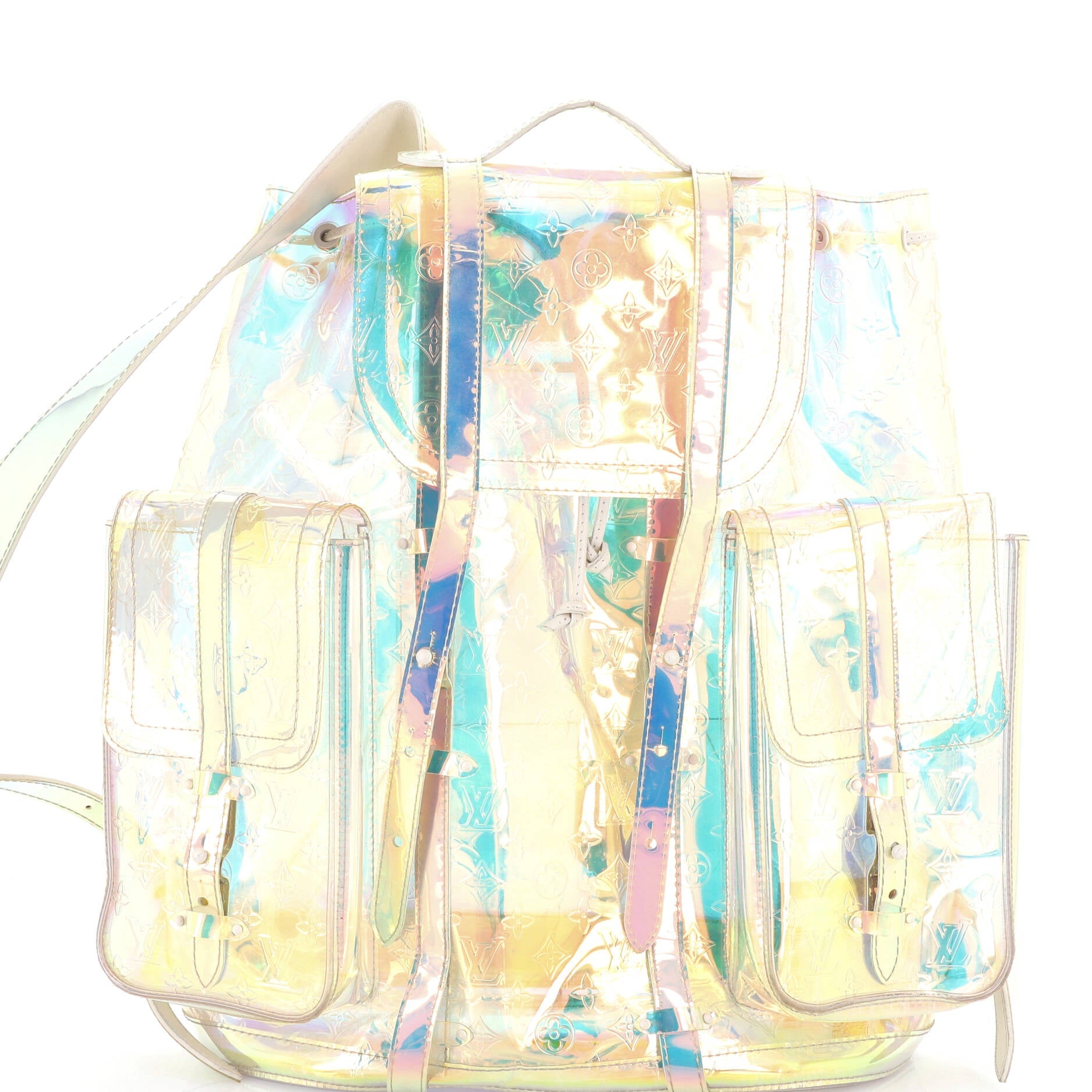 Christopher Backpack Limited Edition Monogram Prism PVC GM